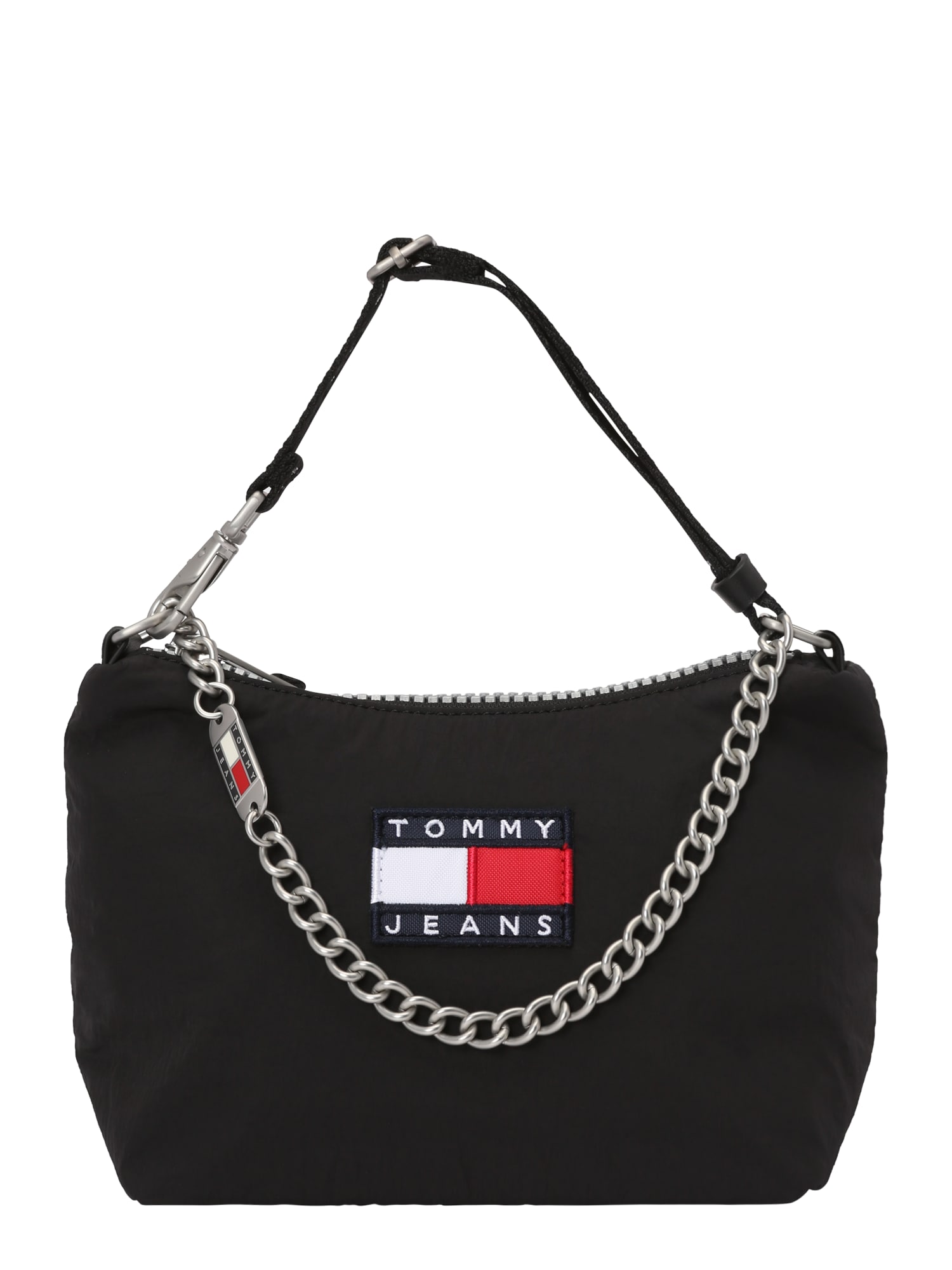 Tommy Jeans Torba za čez ramo  mornarska / ognjeno rdeča / črna / bela