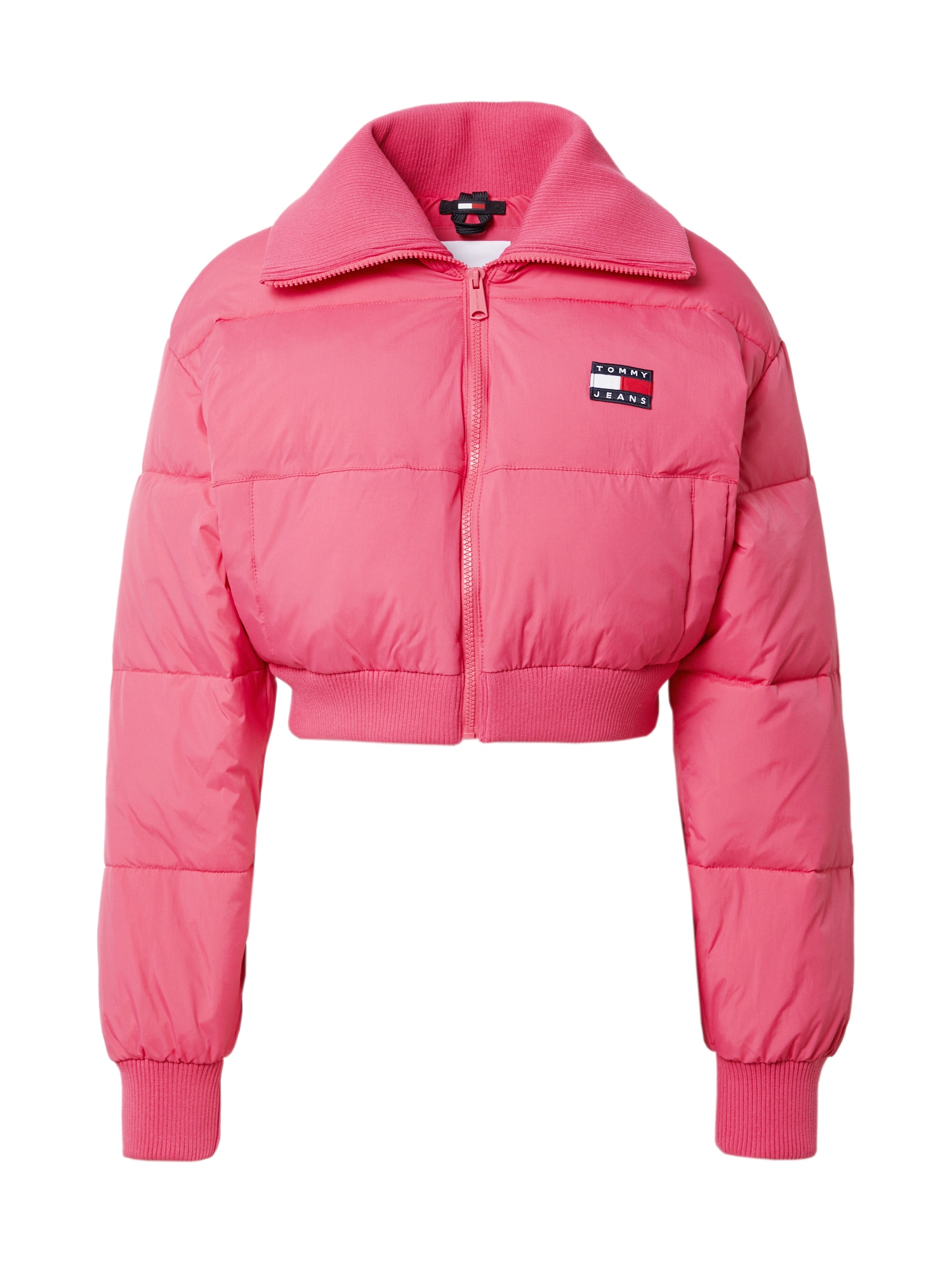 Tommy Jeans Zimska jakna  modra / roza / bela