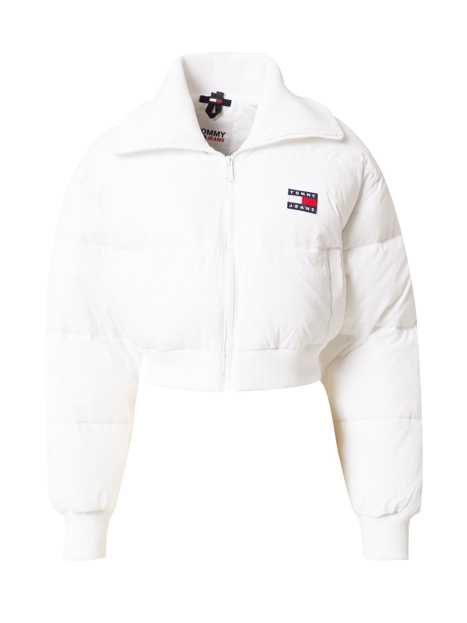 Tommy Jeans Zimska jakna  mornarska / rdeča / bela