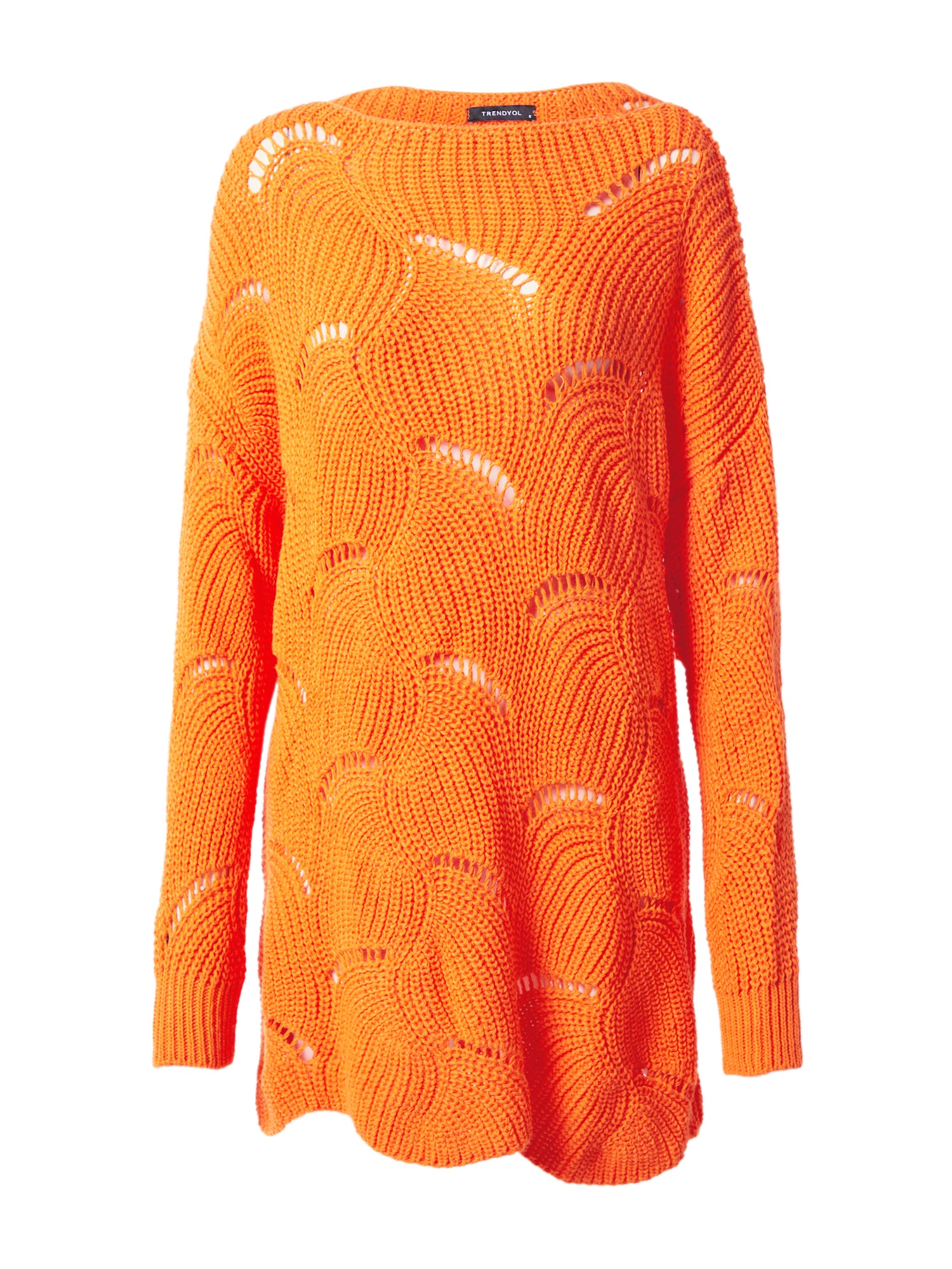 Trendyol Pulover  oranžna