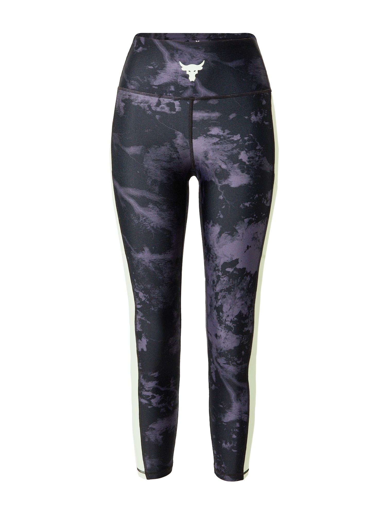 UNDER ARMOUR Športne hlače  temno siva / črna / bela
