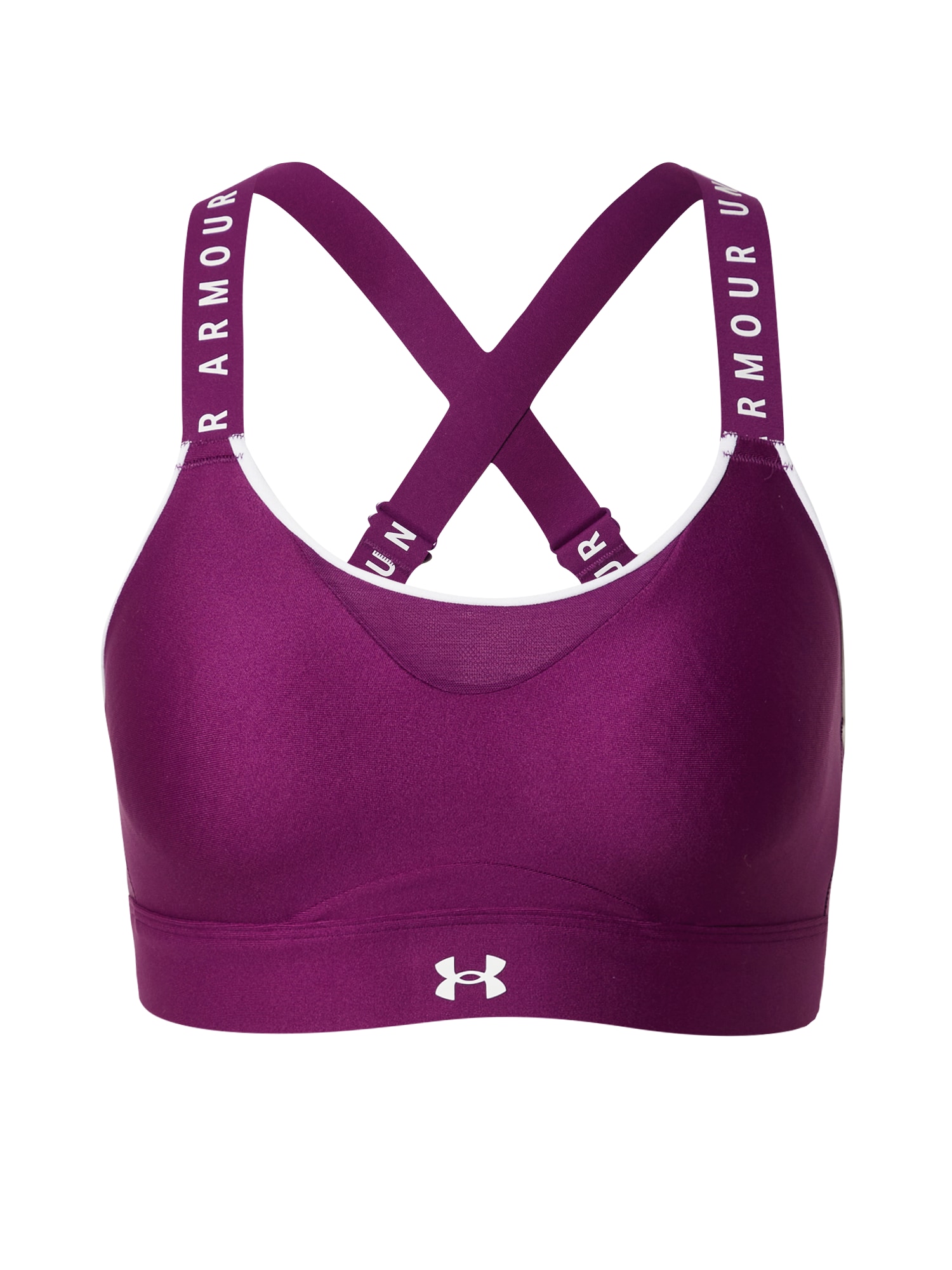 UNDER ARMOUR Športni nederček 'Infinity'  temno liila / bela