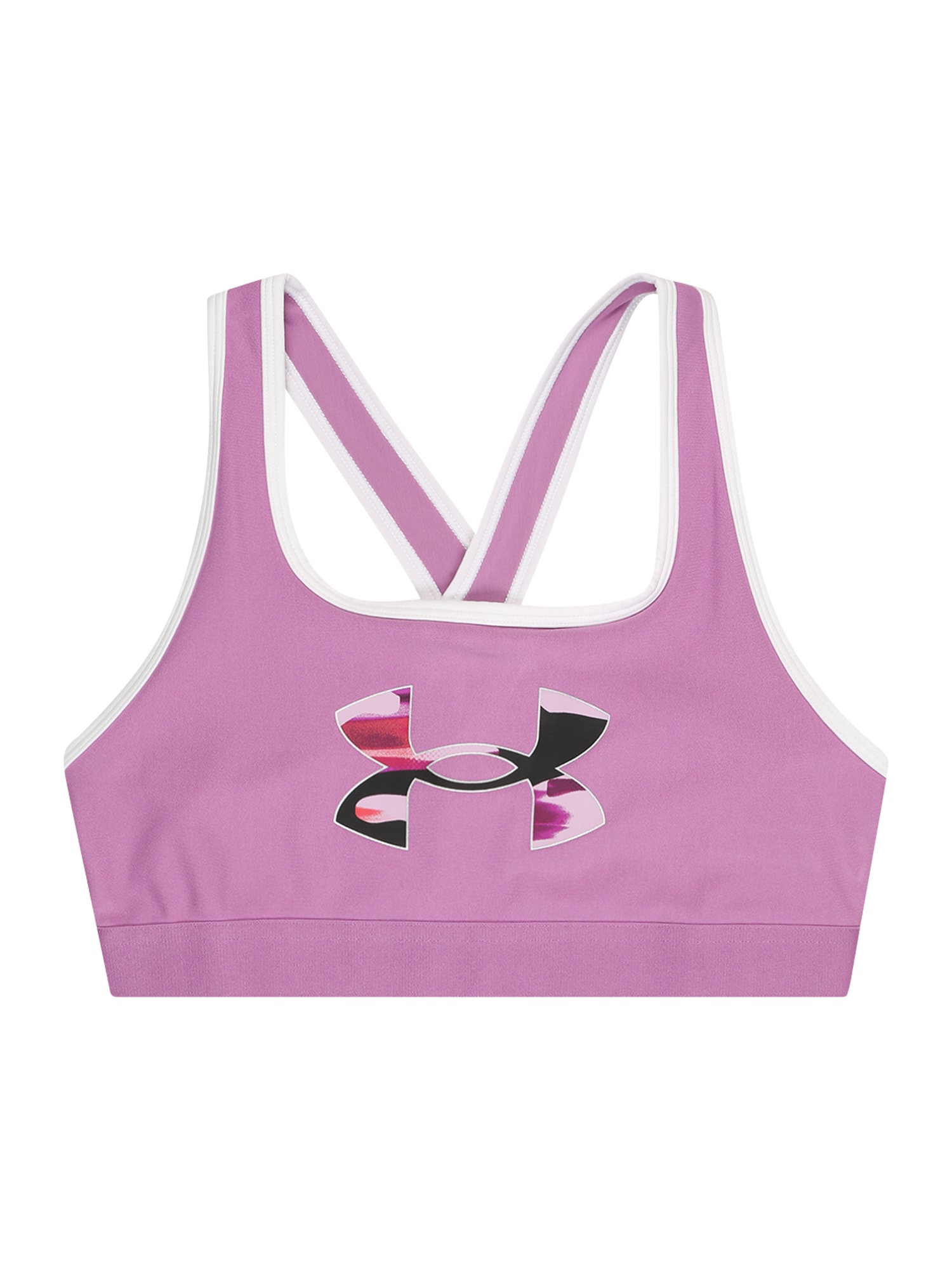 UNDER ARMOUR Športni nederček  lila / roza / črna / bela