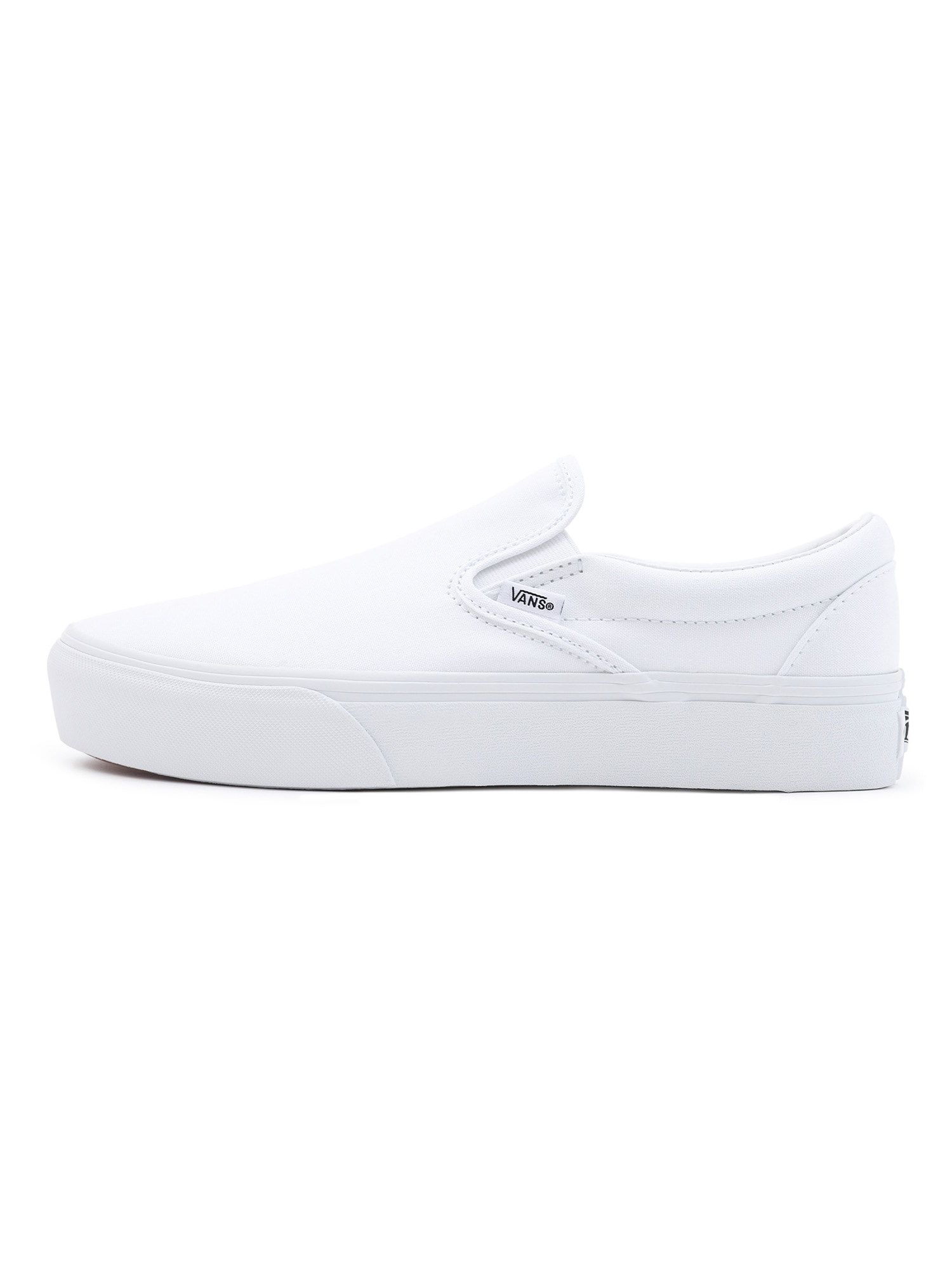 VANS Natikač 'UA Classic Slip-On Platform'  bela