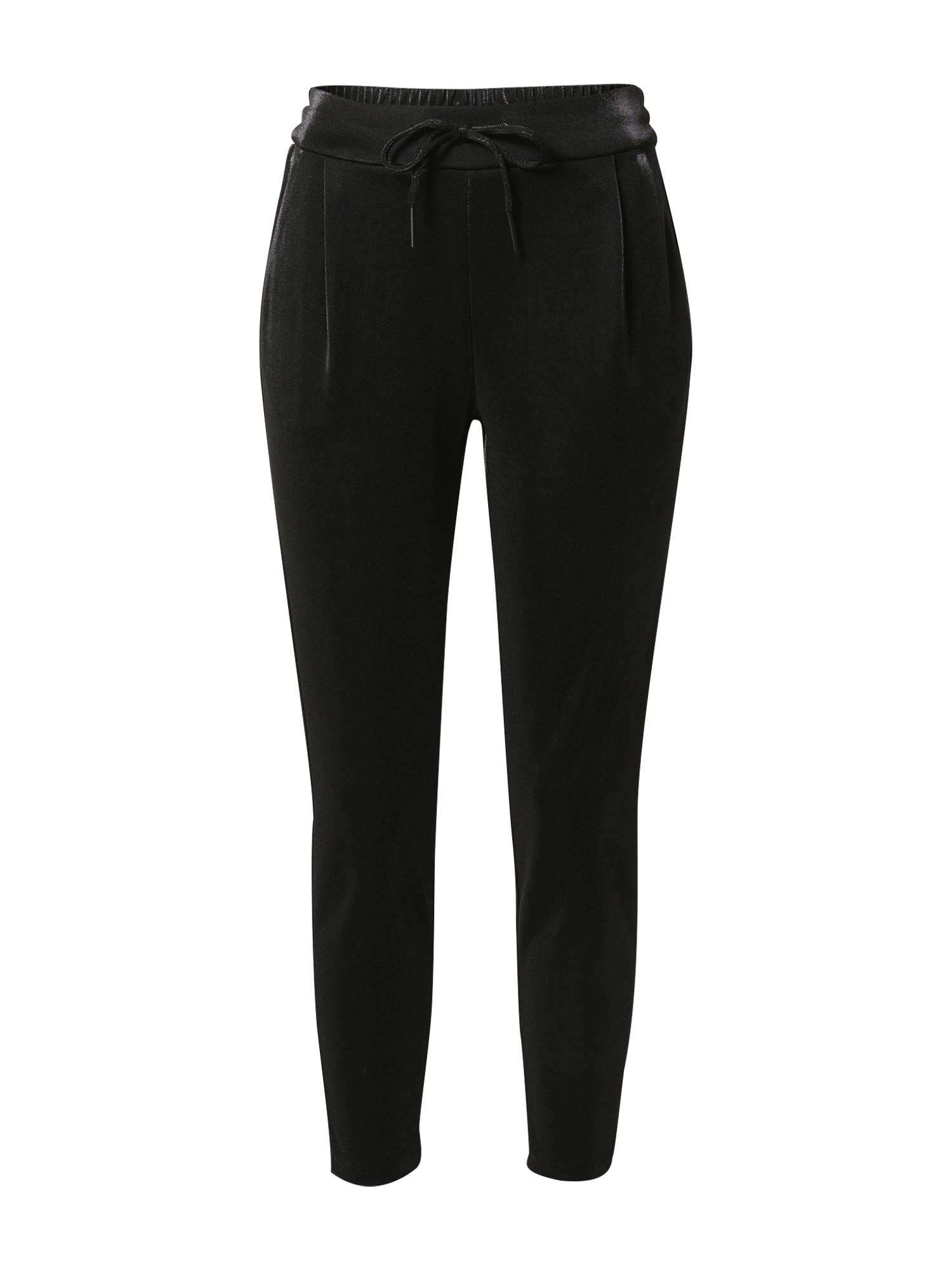 VERO MODA Hlače z naborki 'SIAEVA'  črna