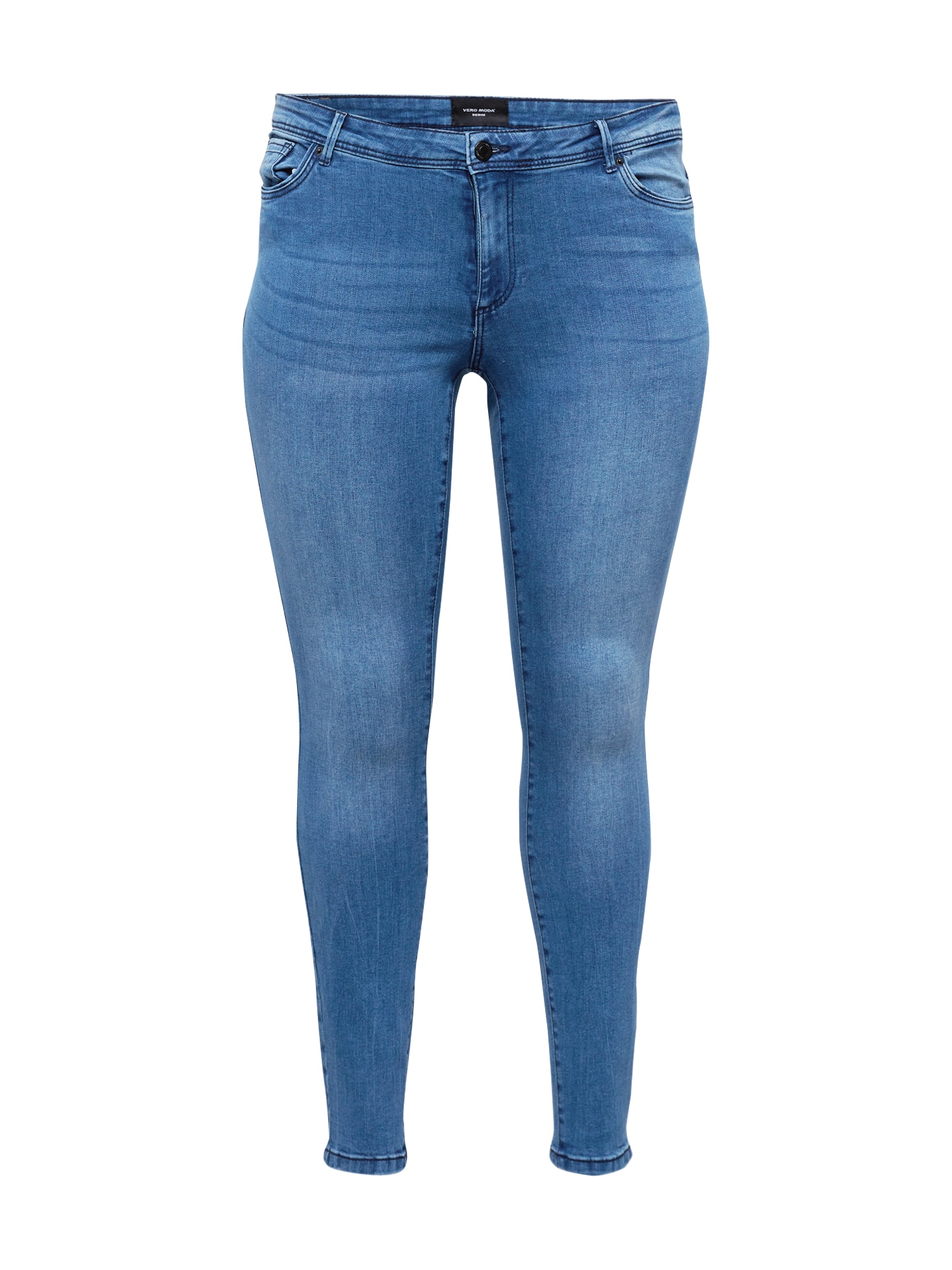 Vero Moda Curve Kavbojke  moder denim