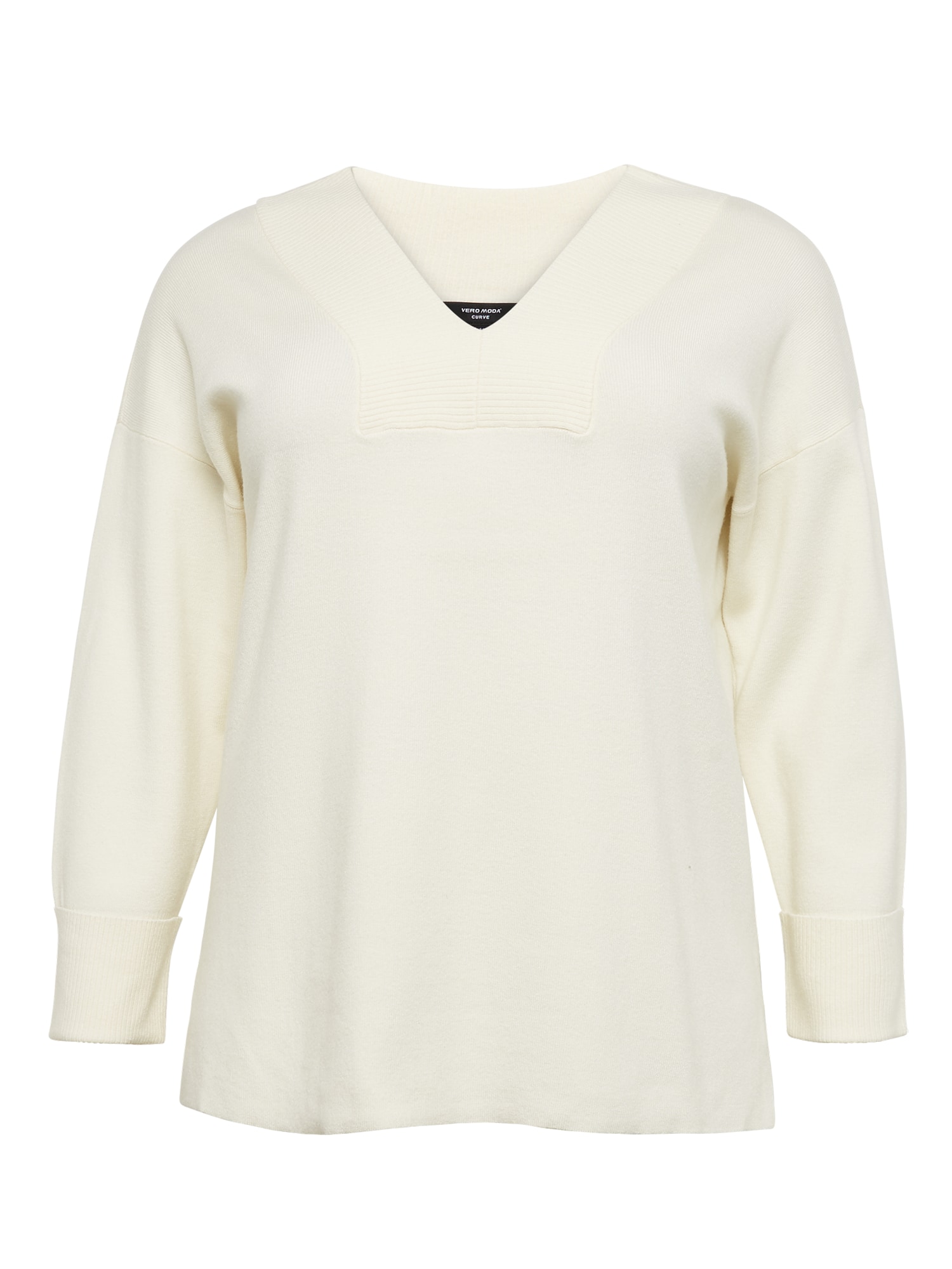 Vero Moda Curve Pulover 'NANCY'  bež
