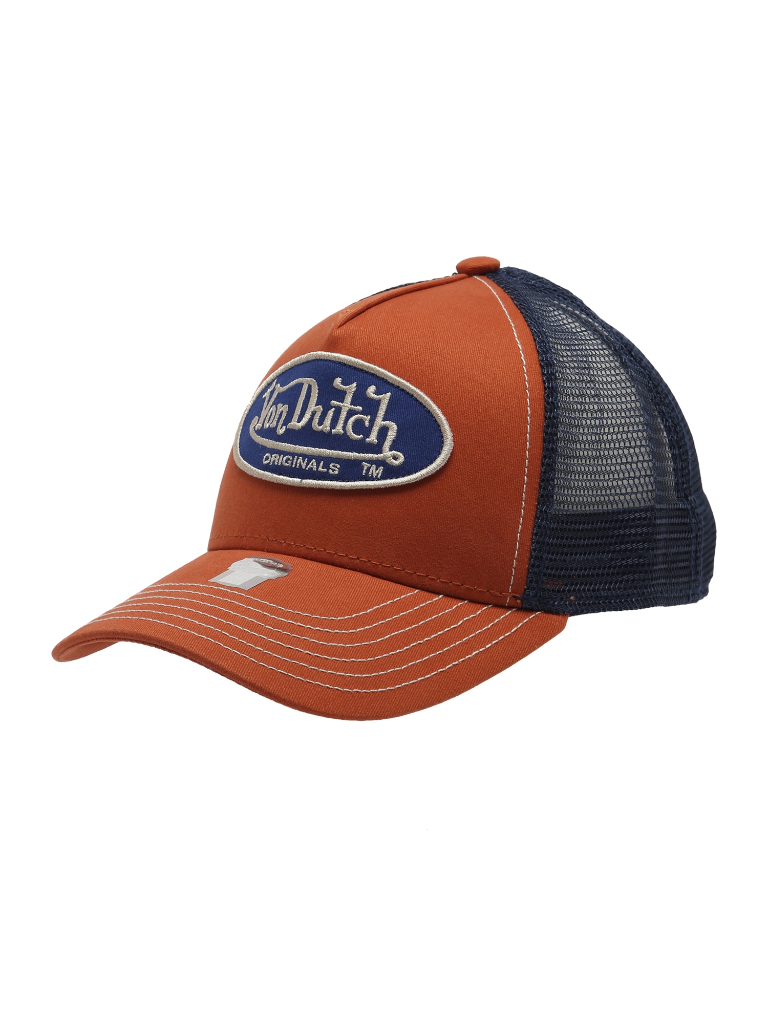 Von Dutch Originals Kapa 'BOSTON'  kremna / mornarska / oranžna