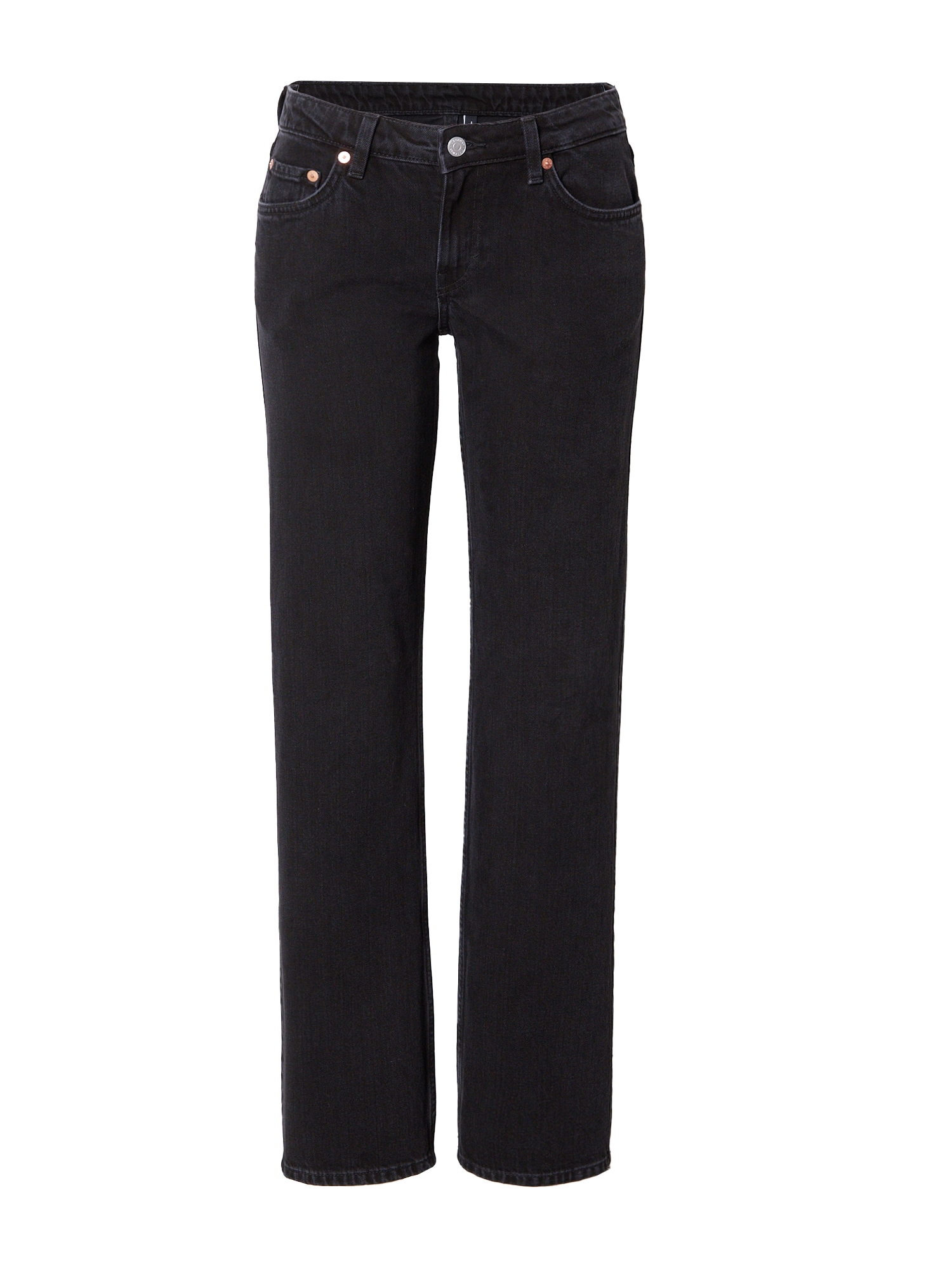 WEEKDAY Kavbojke 'Arrow'  črn denim