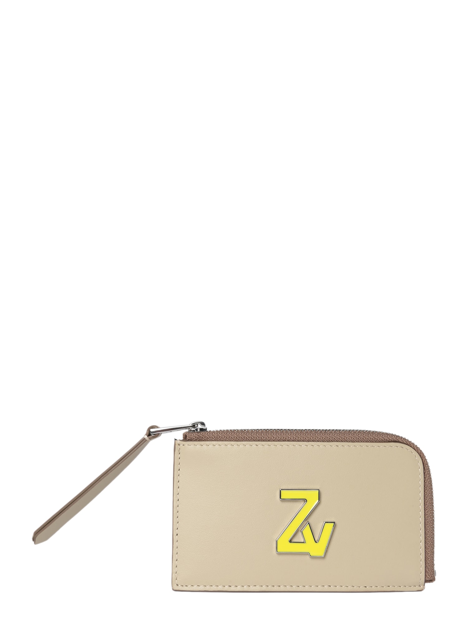 Zadig & Voltaire Etui  kremna / rumena