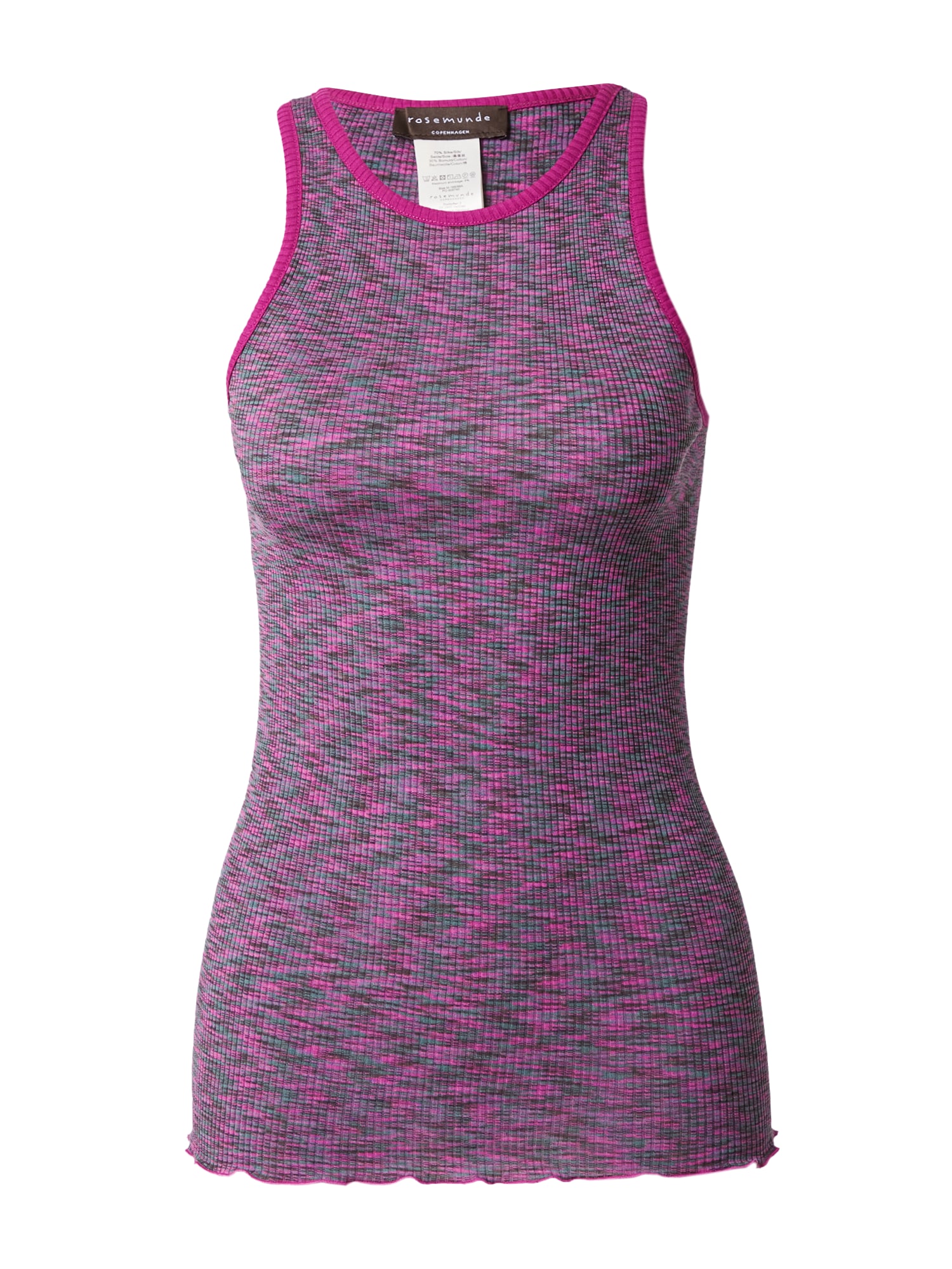 rosemunde Majica  marine / lila / črna