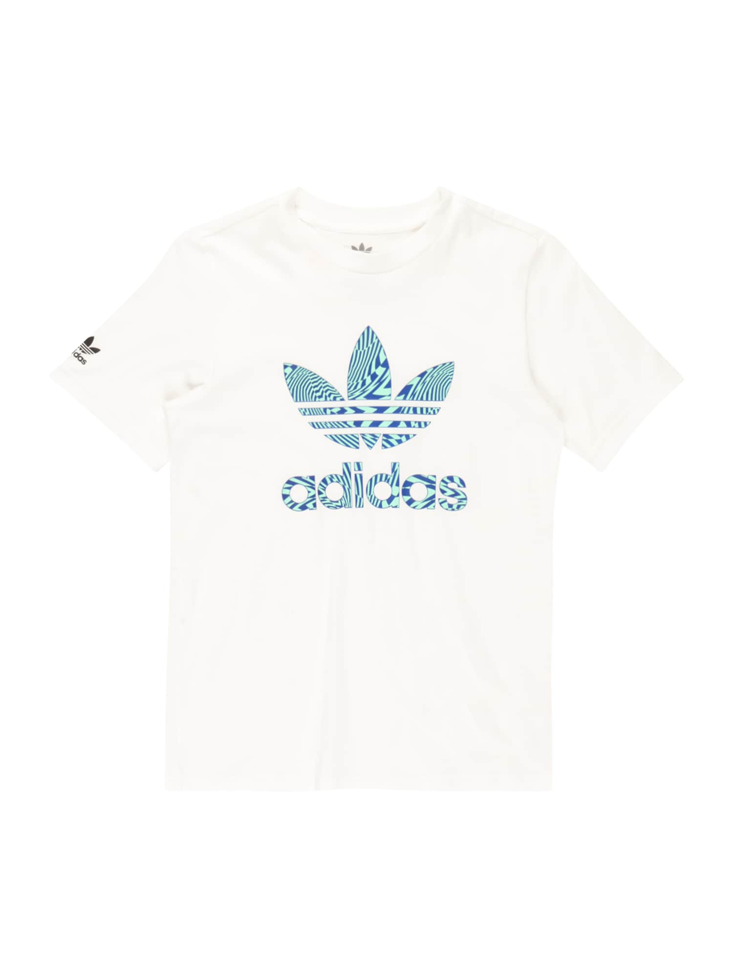 ADIDAS ORIGINALS Funkcionalna majica  modra / bela