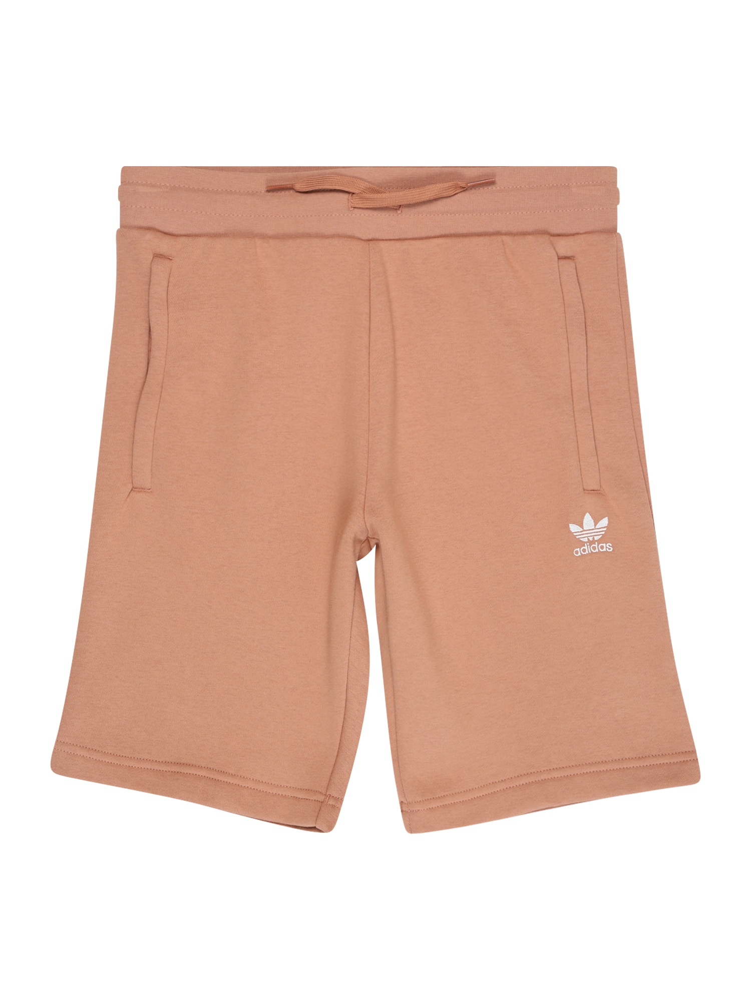 ADIDAS ORIGINALS Hlače  svetlo rjava / bela