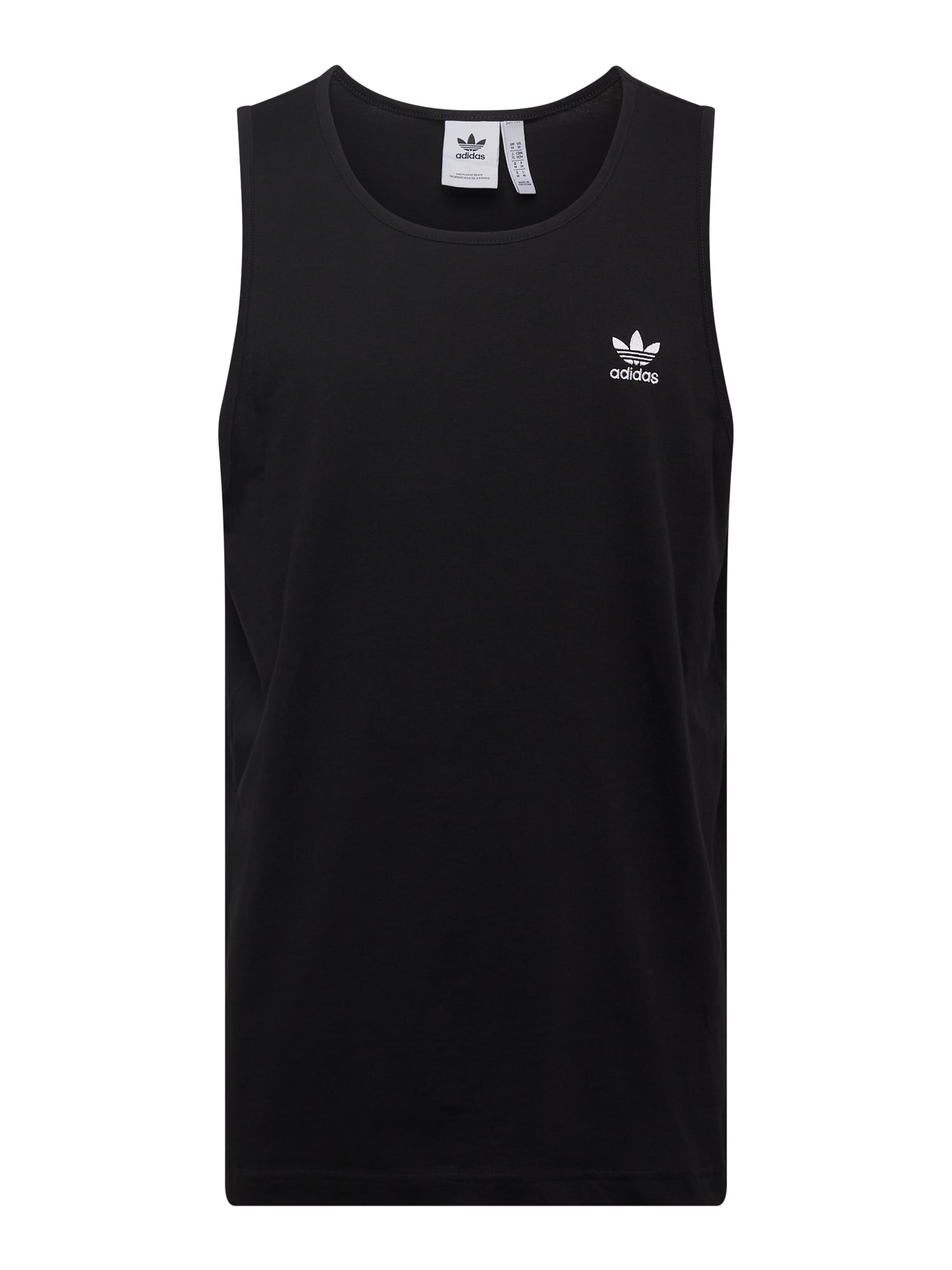 ADIDAS ORIGINALS Majica  črna / bela