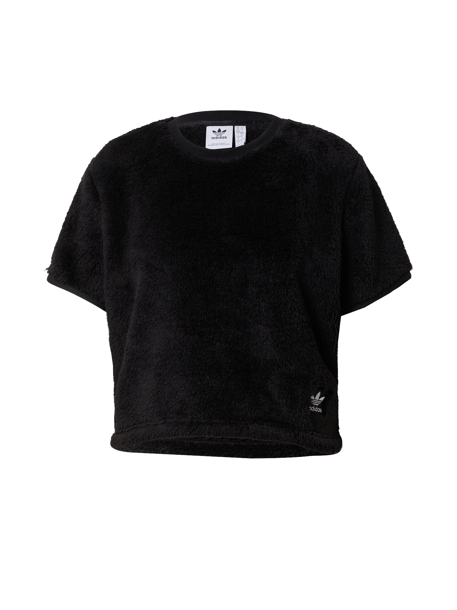 ADIDAS ORIGINALS Majica  črna / bela