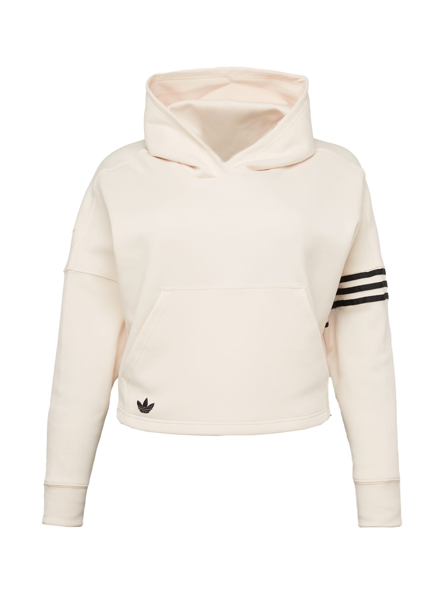 ADIDAS ORIGINALS Majica  svetlo bež / črna