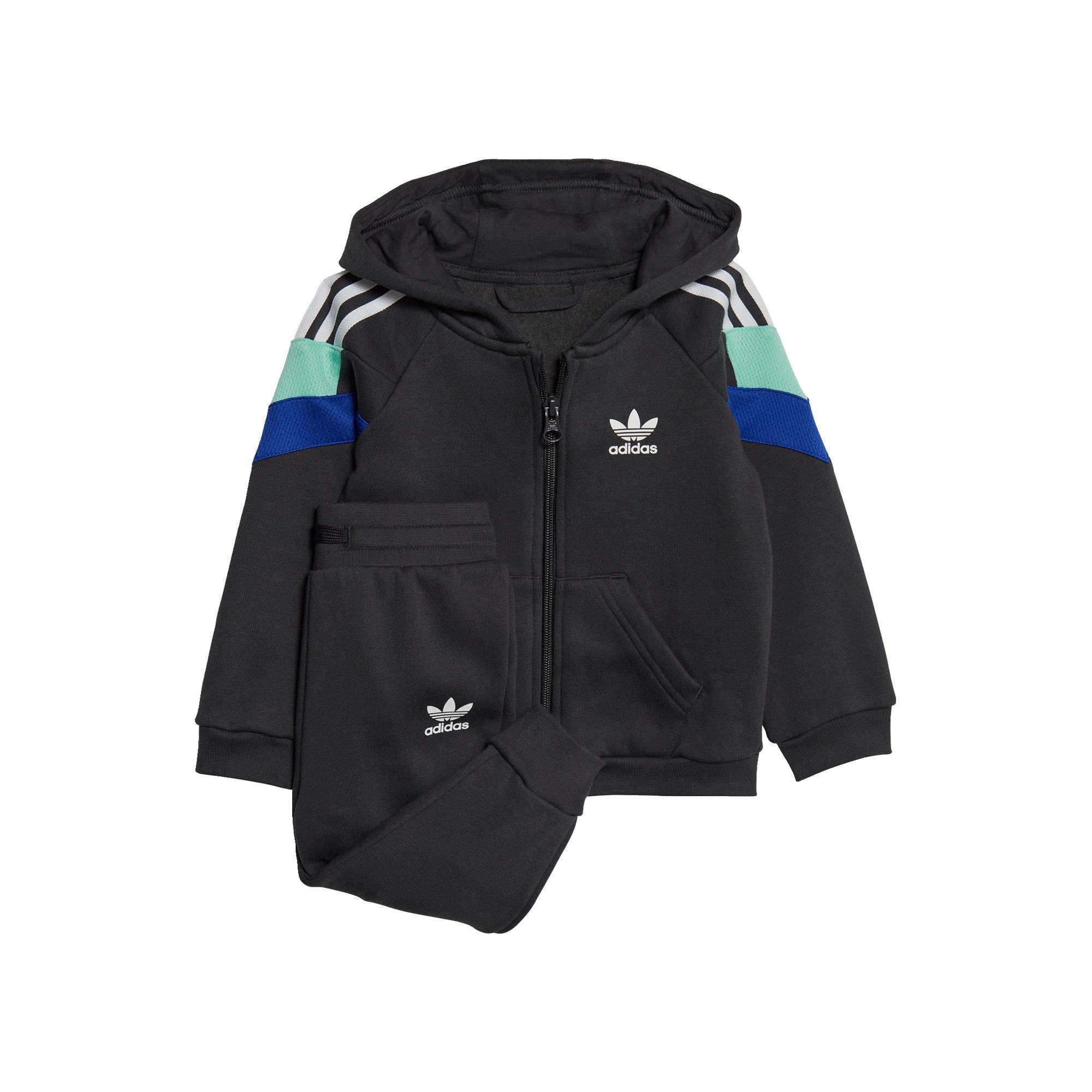 ADIDAS ORIGINALS Športna trenirka 'Rekive'  temno modra / meta / črna / bela