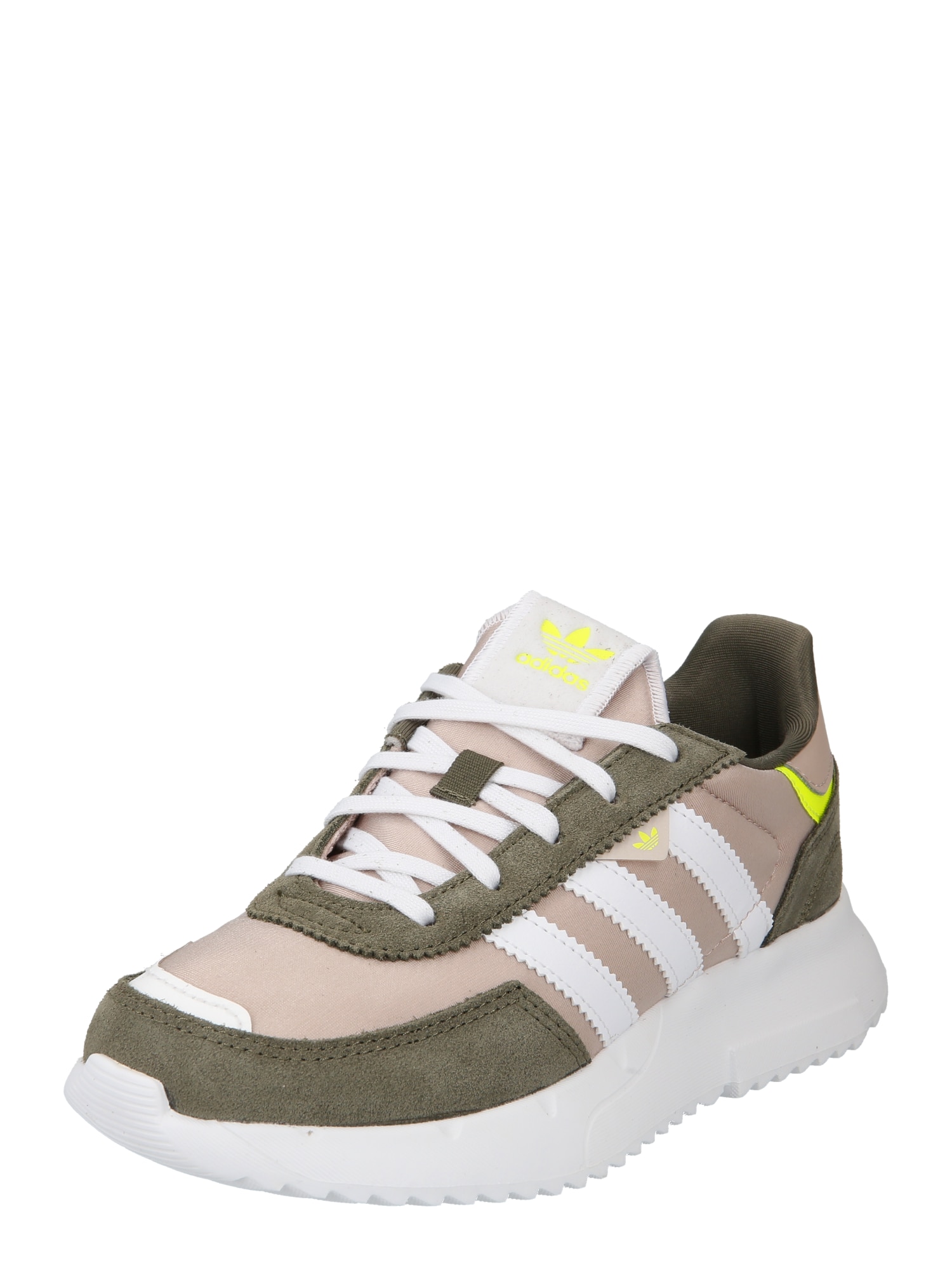 ADIDAS ORIGINALS Superge 'Retropy F2'  rjava / rumena / kaki / bela