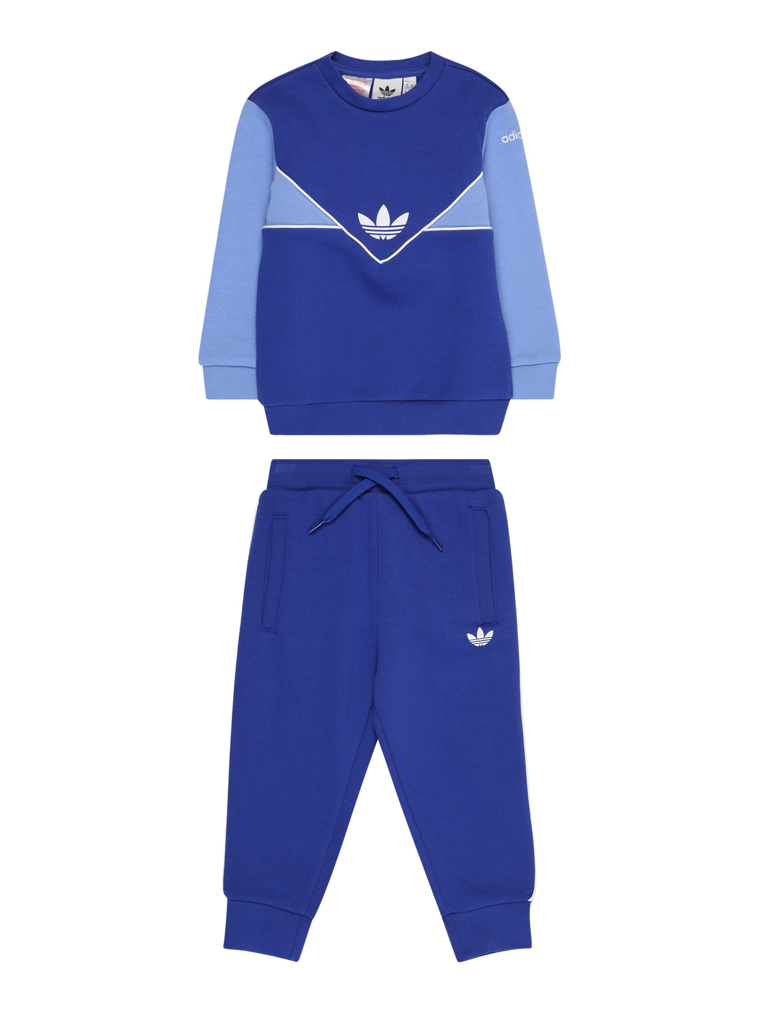 ADIDAS ORIGINALS Trenirka za tek  svetlo modra / temno modra / bela