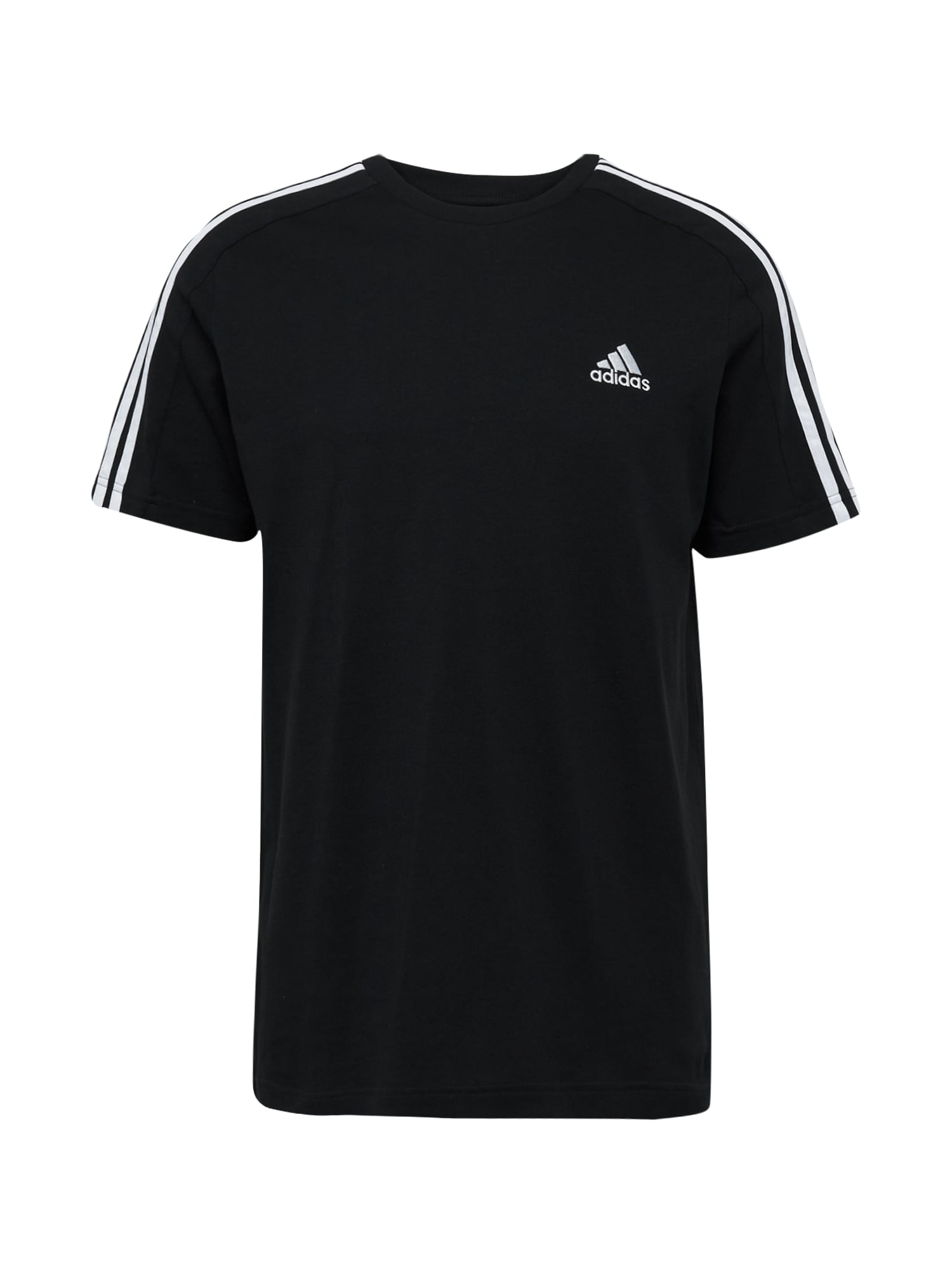 ADIDAS PERFORMANCE Funkcionalna majica  črna / bela