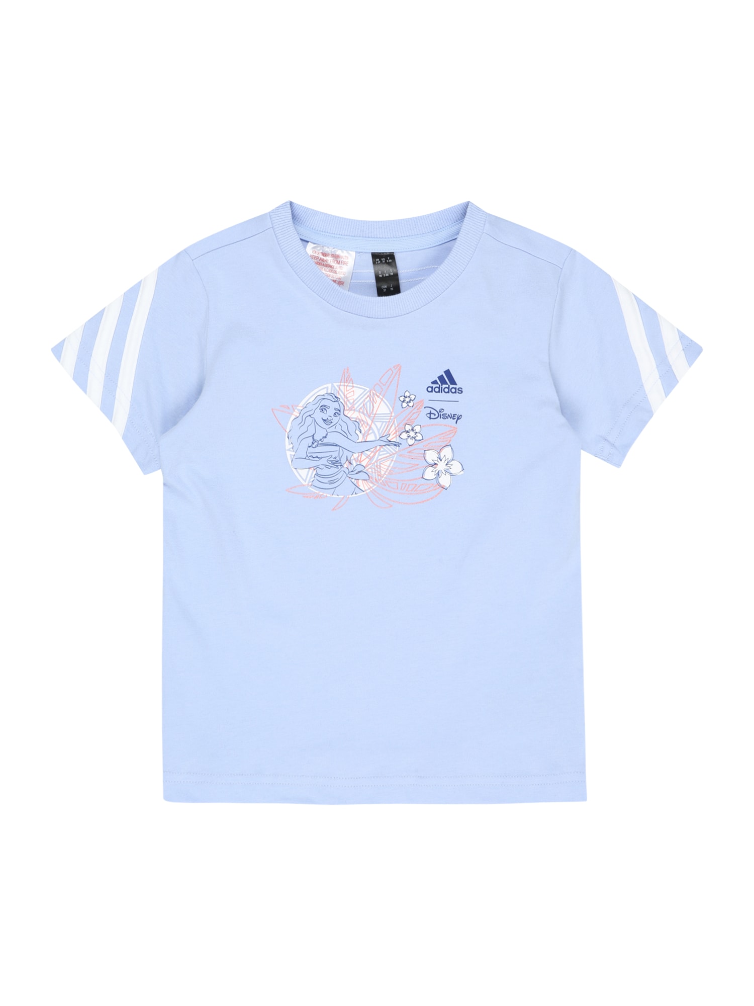 ADIDAS PERFORMANCE Funkcionalna majica  mornarska / svetlo modra / rožnato zlata / bela