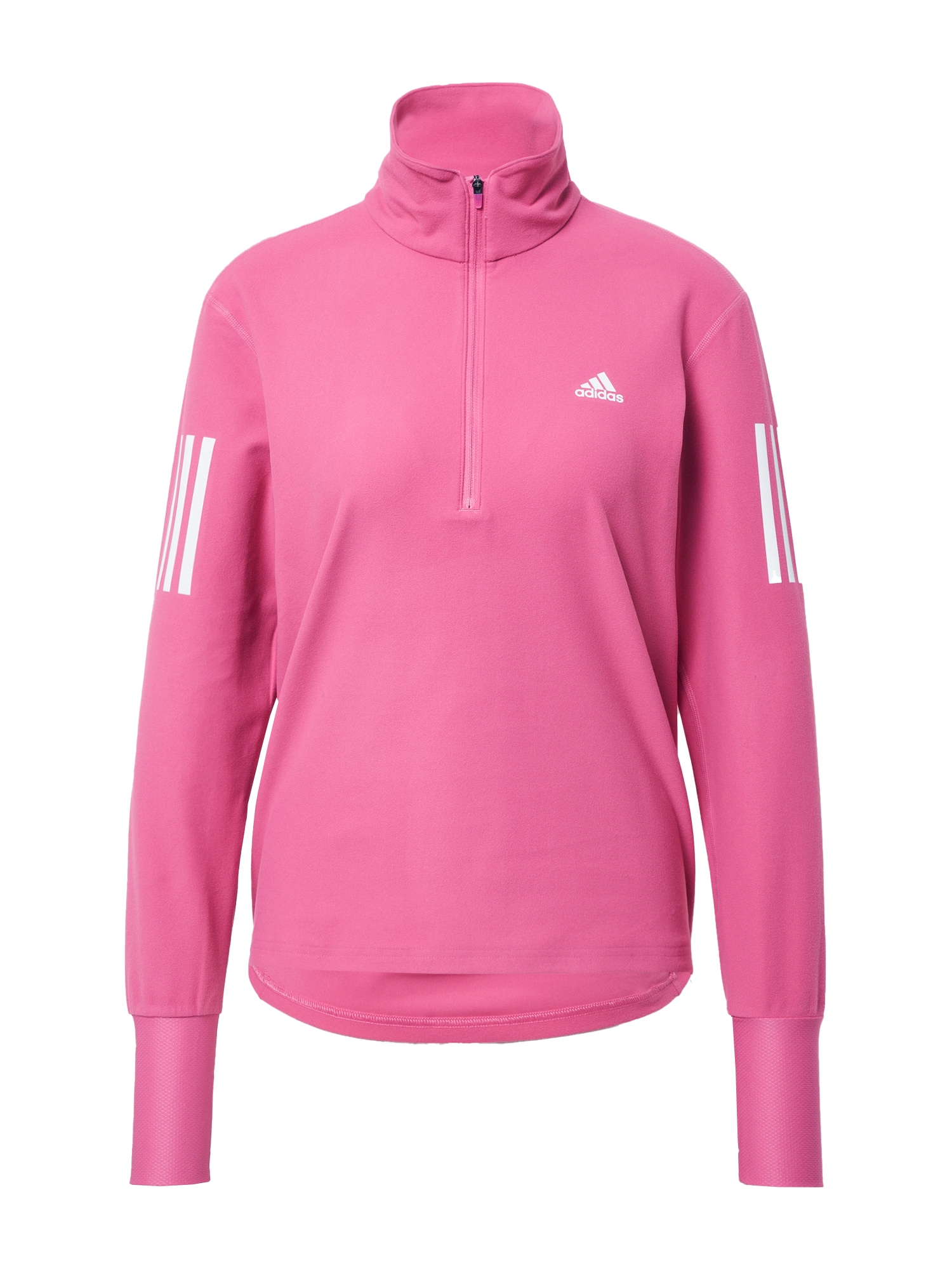 ADIDAS PERFORMANCE Športna majica  fuksija / bela