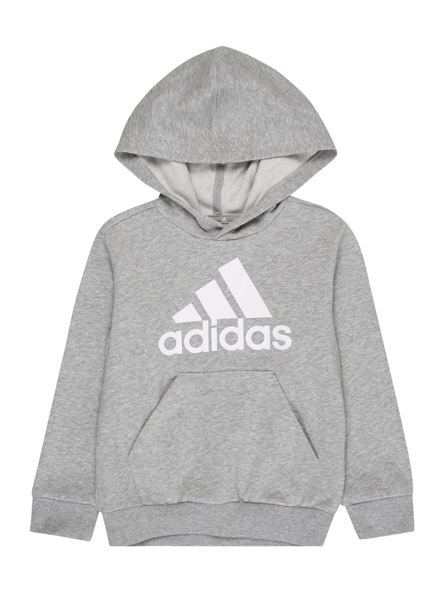 ADIDAS PERFORMANCE Športna majica  pegasto siva / bela