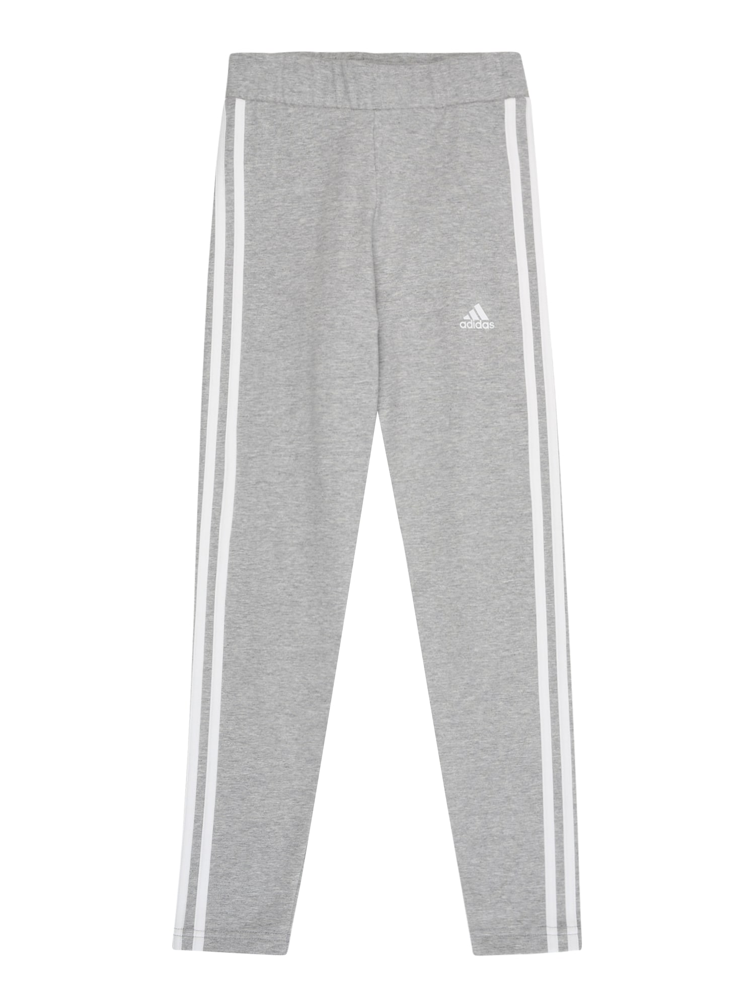 ADIDAS PERFORMANCE Športne hlače  siva / bela