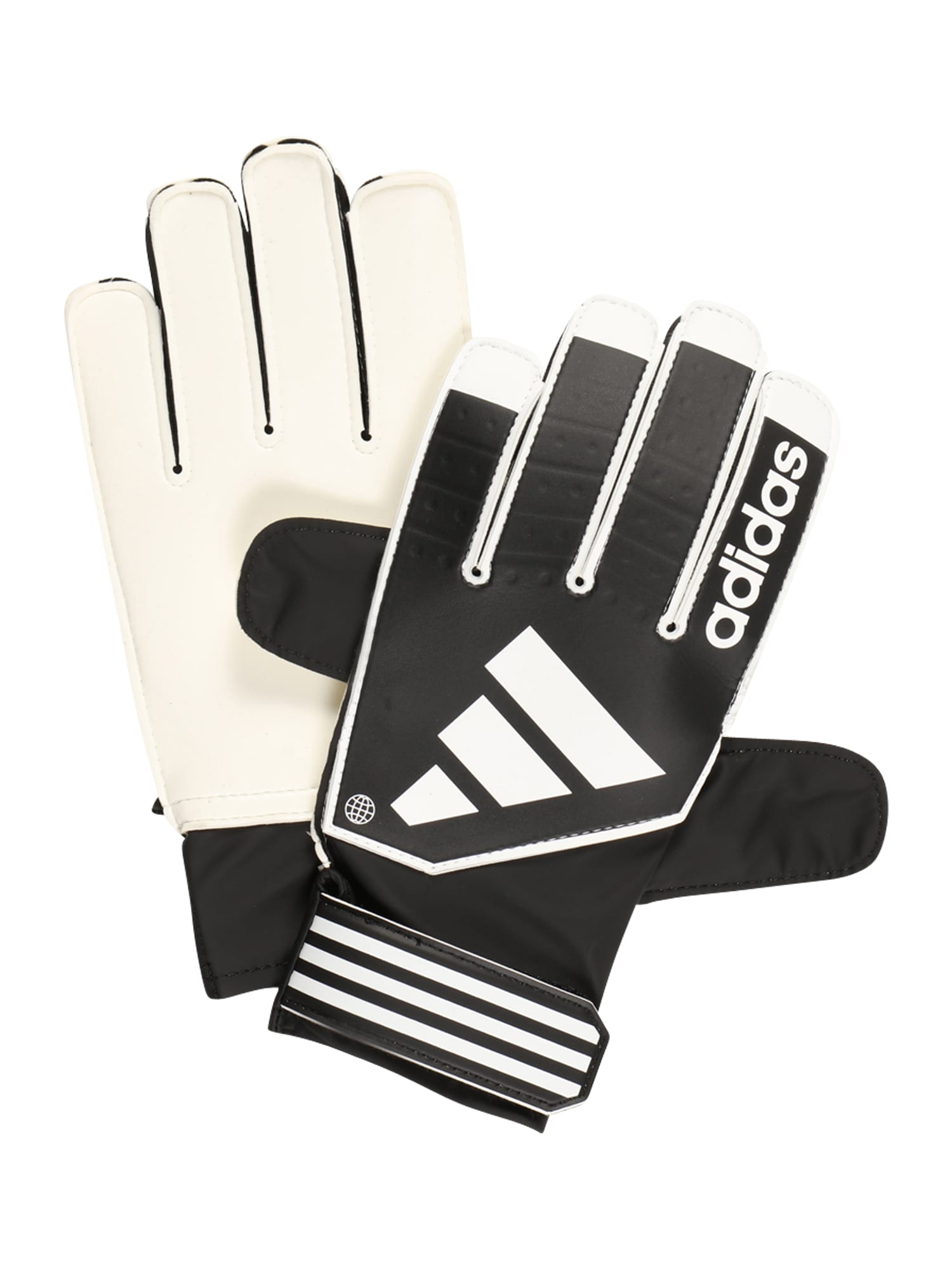 ADIDAS PERFORMANCE Športne rokavice  črna / bela