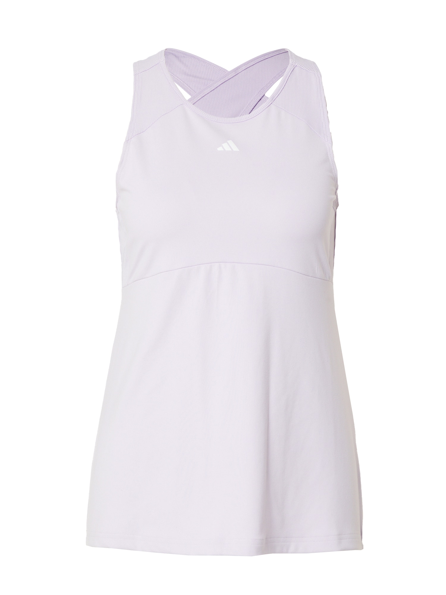 ADIDAS PERFORMANCE Športni top  siva / bela