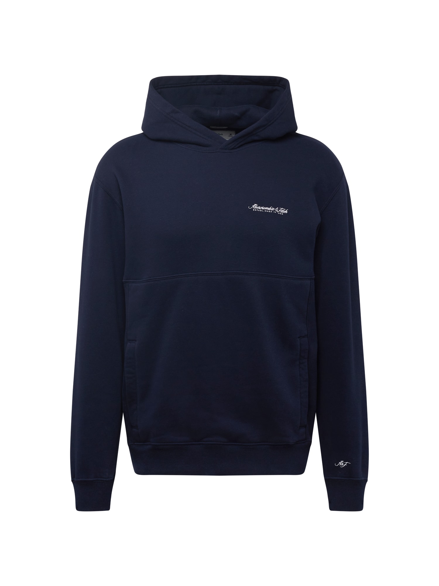 Abercrombie & Fitch Majica  temno modra / bela