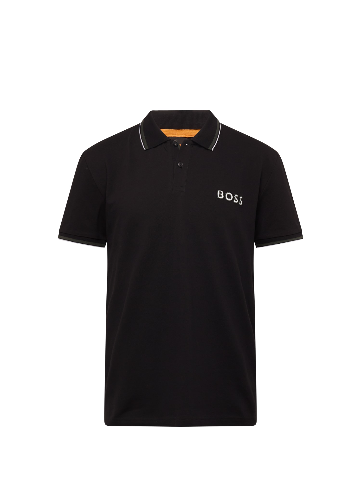 BOSS Orange Majica 'Pelogox'  kaki / črna / bela