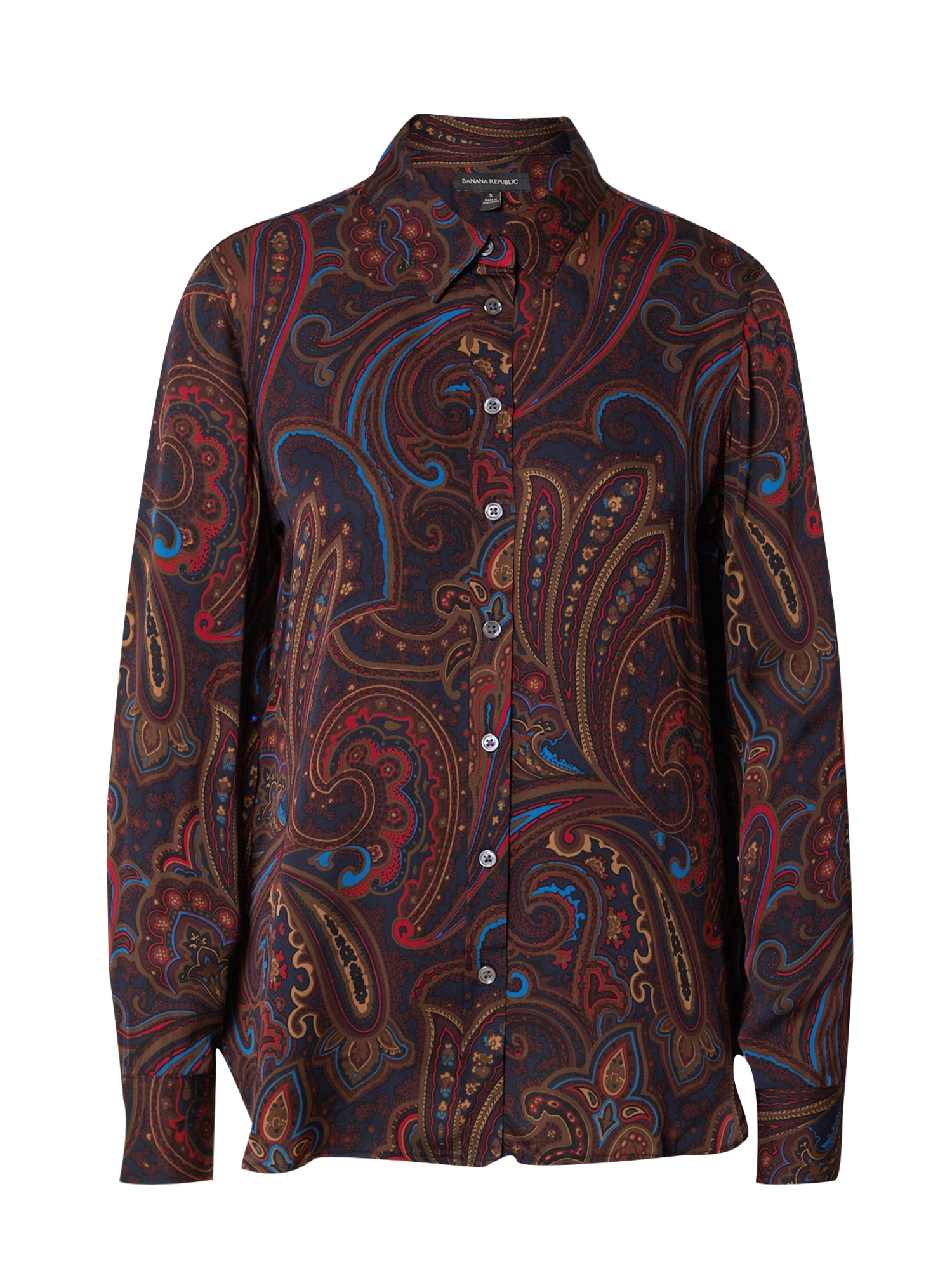 Banana Republic Bluza 'DILLON'  mornarska / neonsko modra / svetlo rjava / rdeča