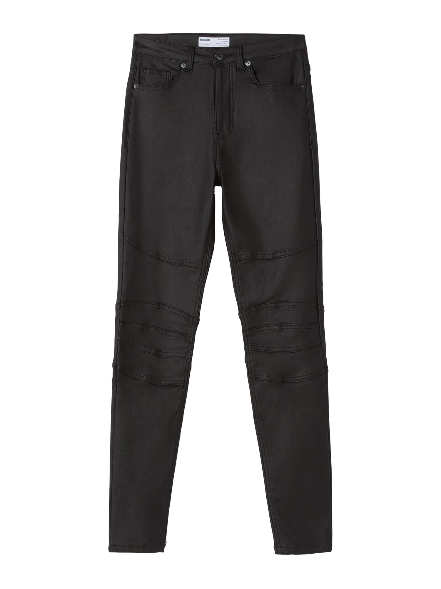 Bershka Kavbojke  črna