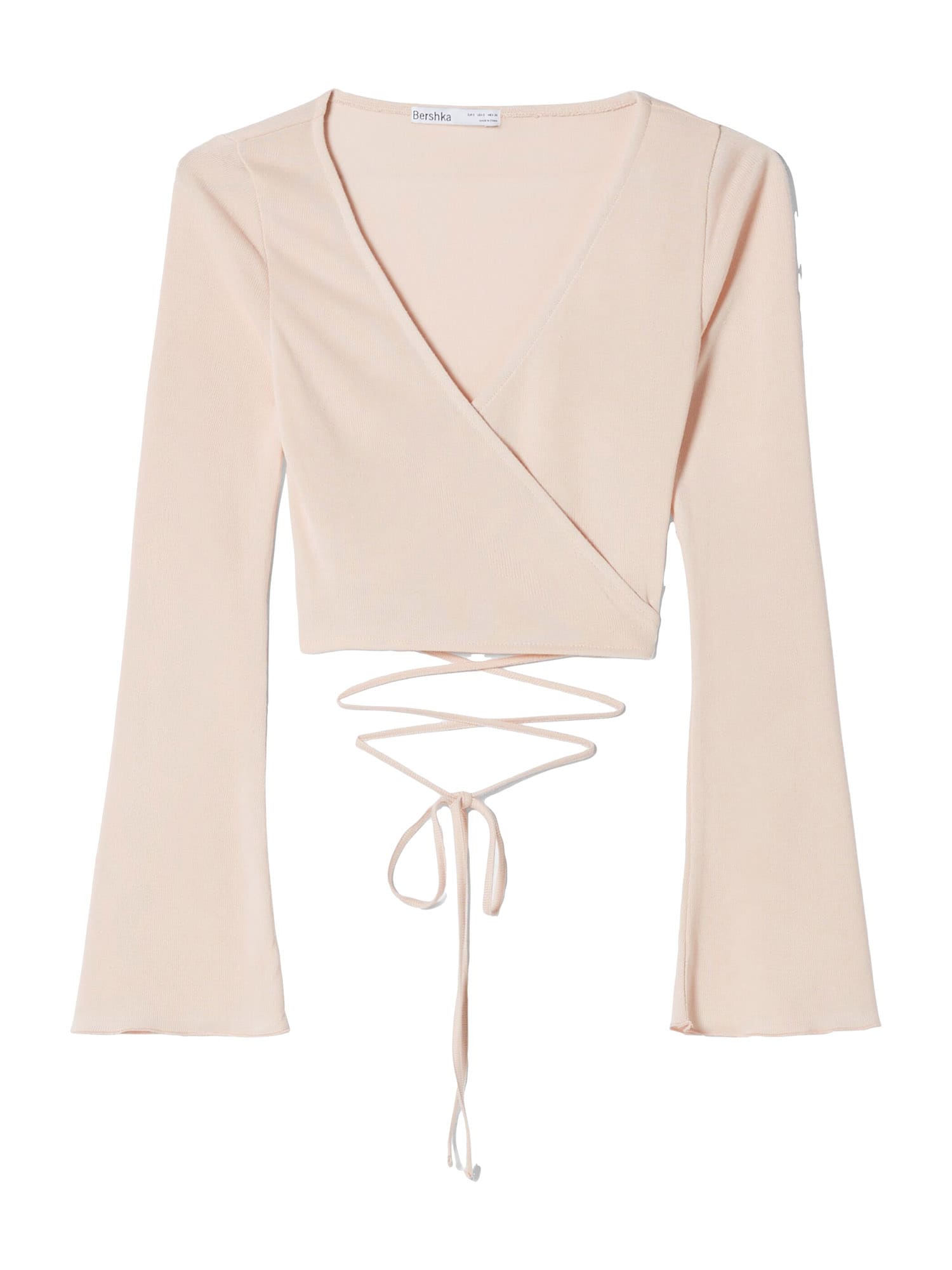 Bershka Majica  pastelno roza