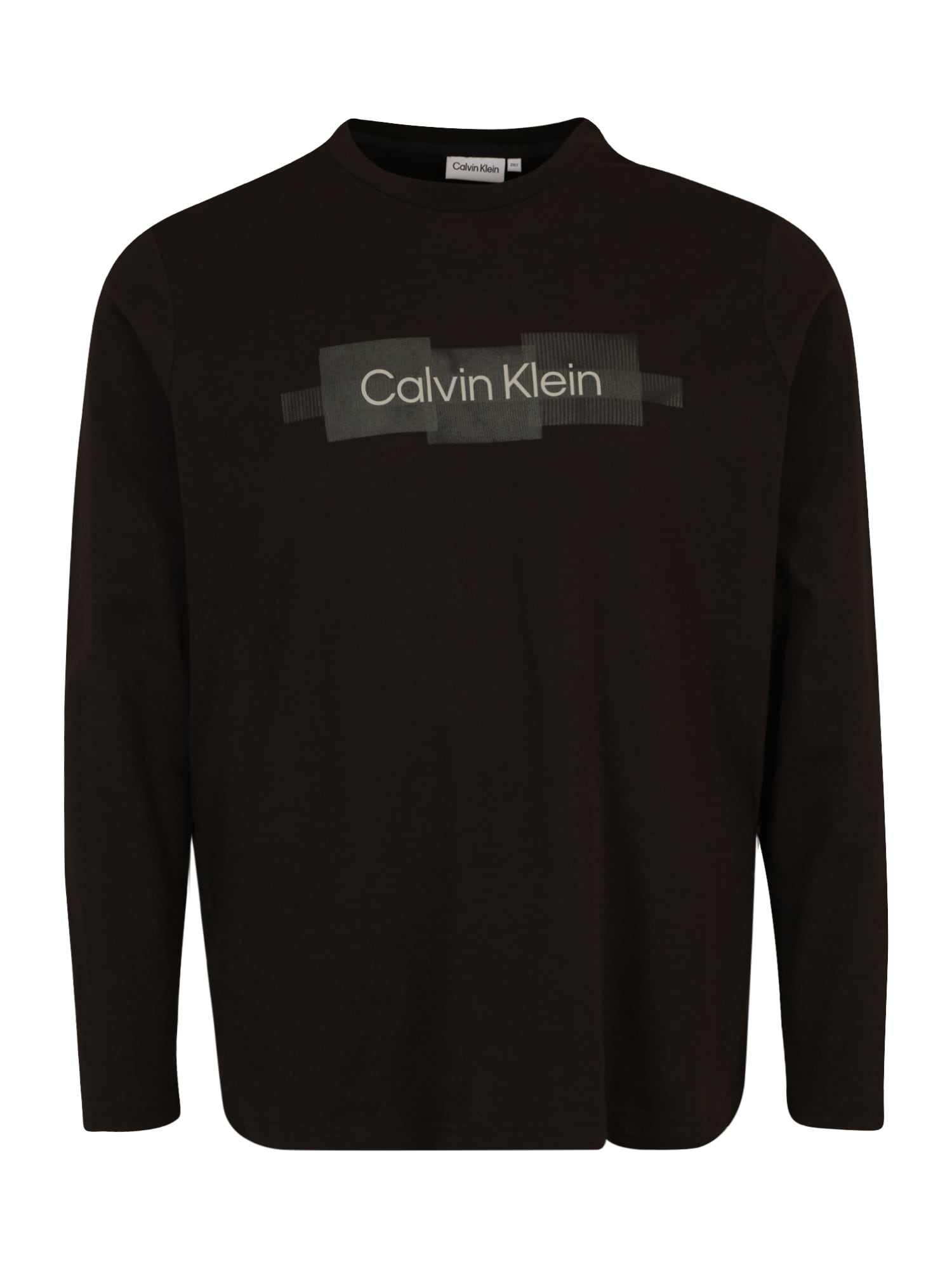 Calvin Klein Big & Tall Majica  kremna / greige / črna