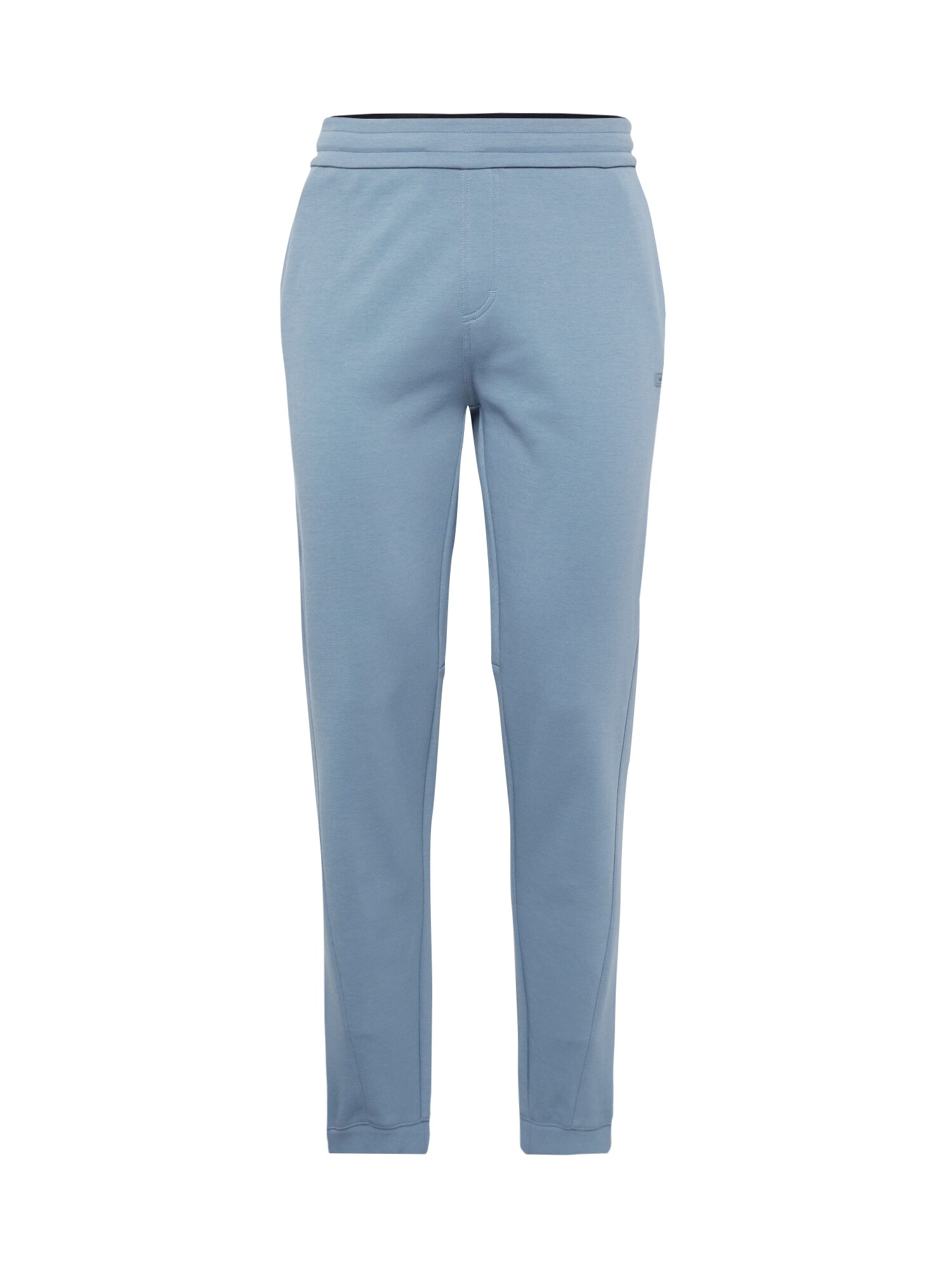 Calvin Klein Hlače  golobje modra / črna