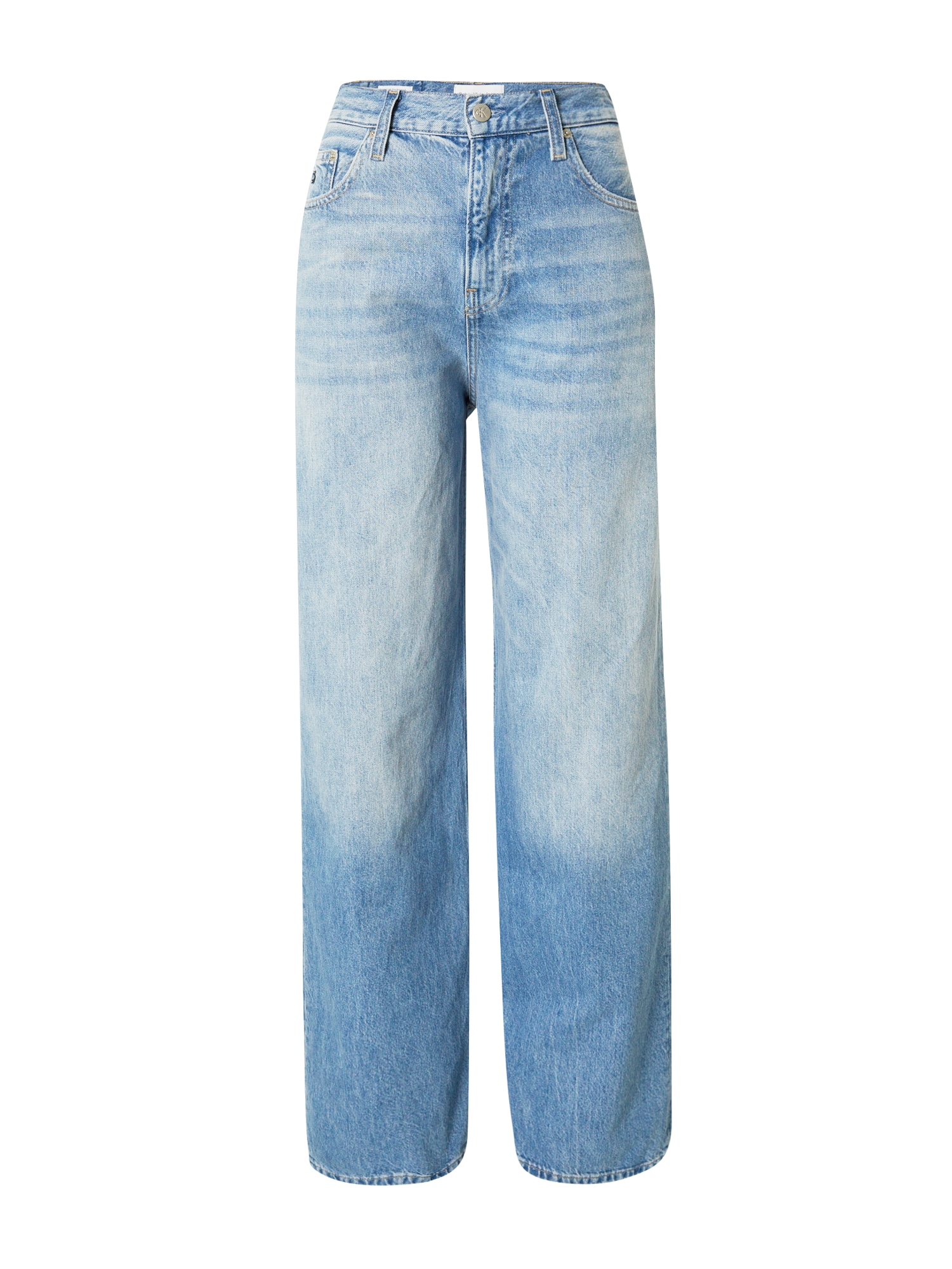 Calvin Klein Jeans Kavbojke  svetlo modra