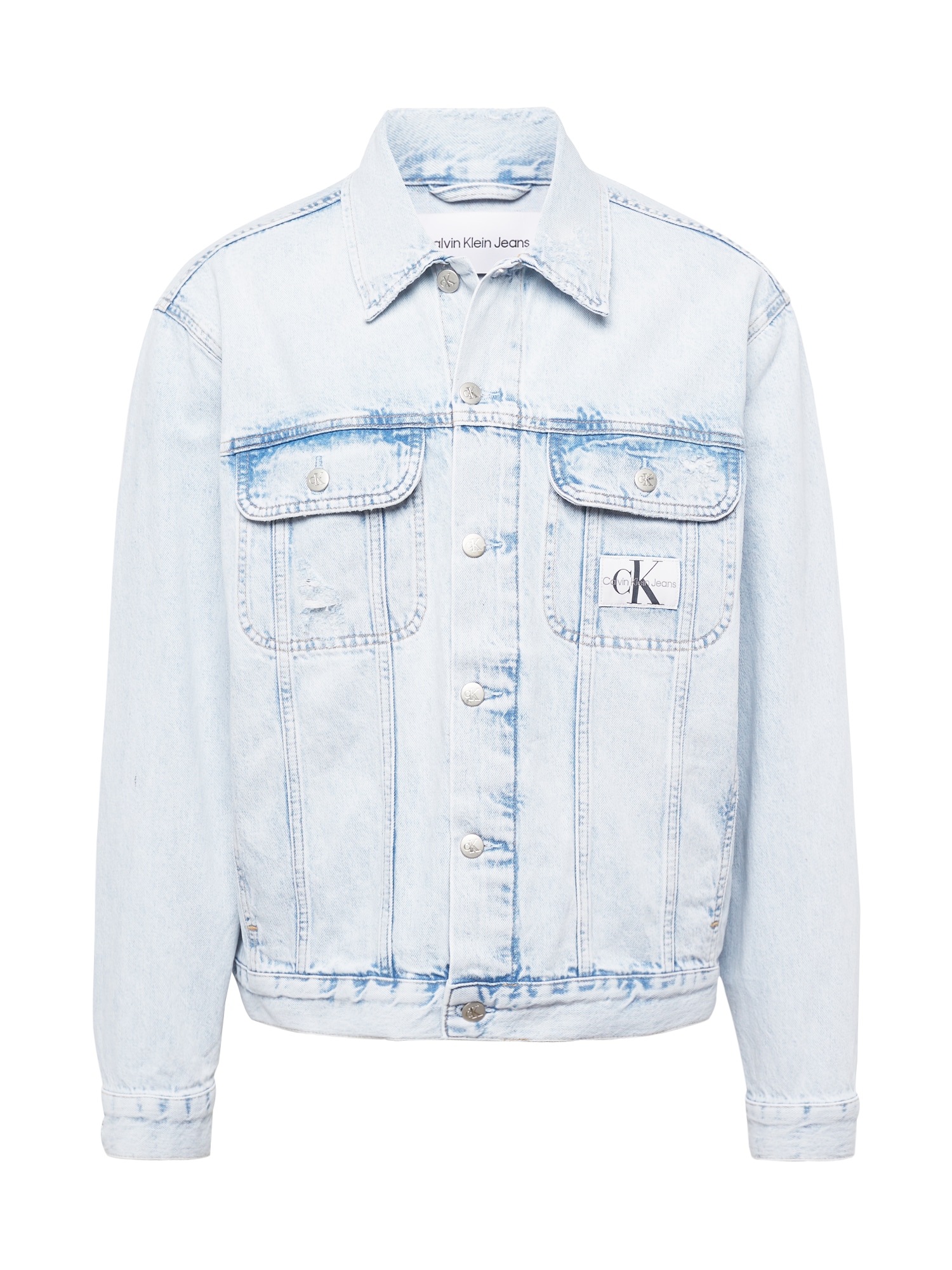 Calvin Klein Jeans Prehodna jakna  azur
