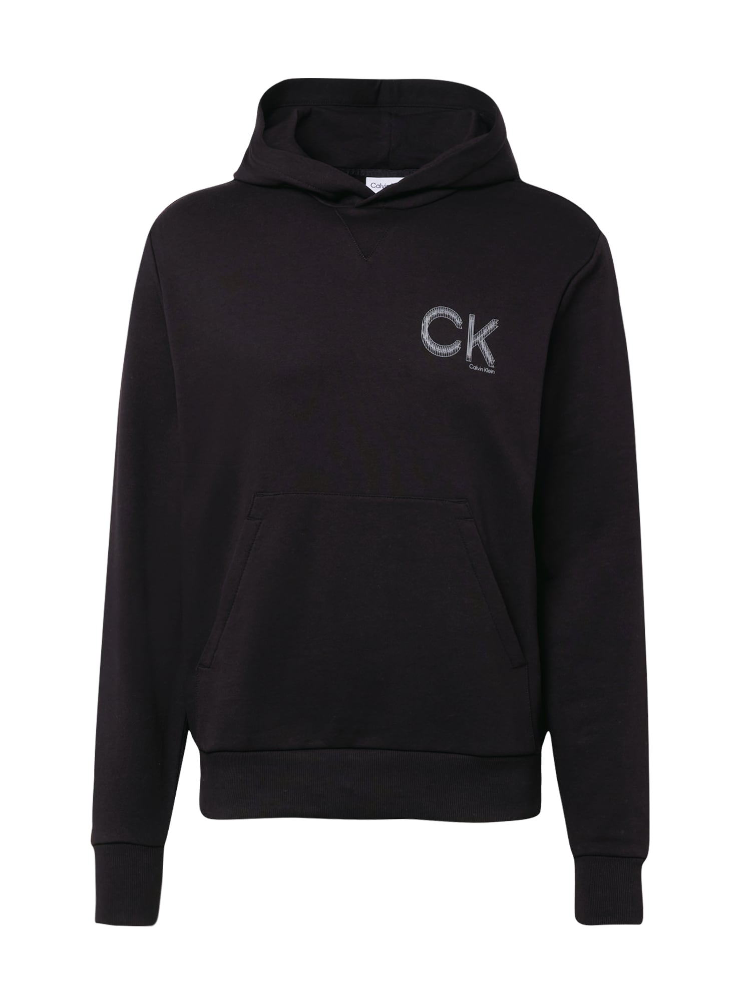 Calvin Klein Majica  siva / črna