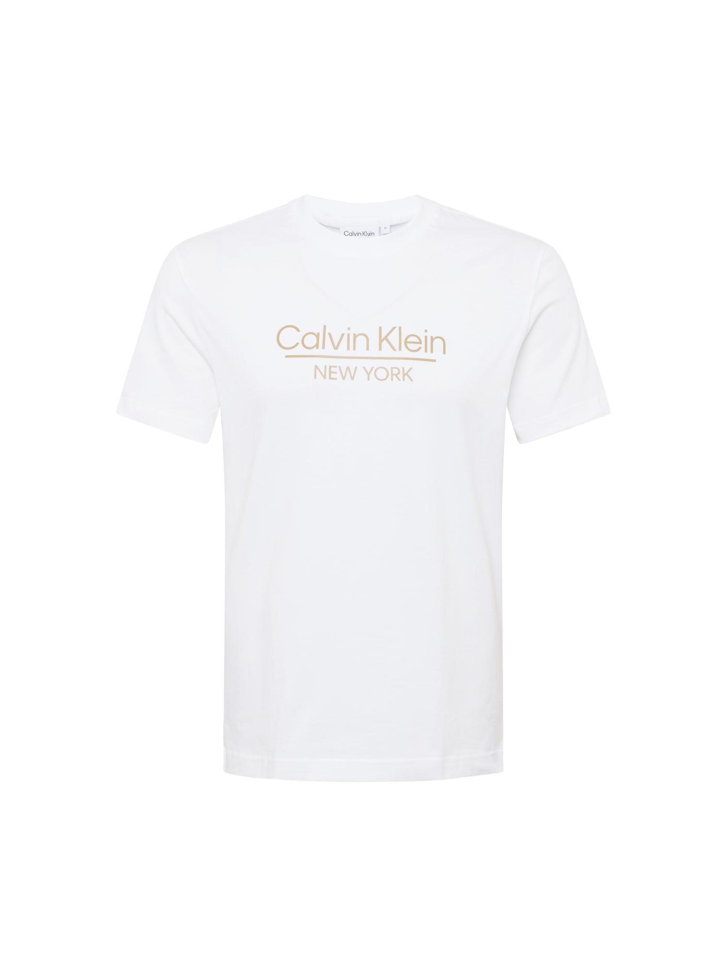 Calvin Klein Majica  svetlo bež / off-bela