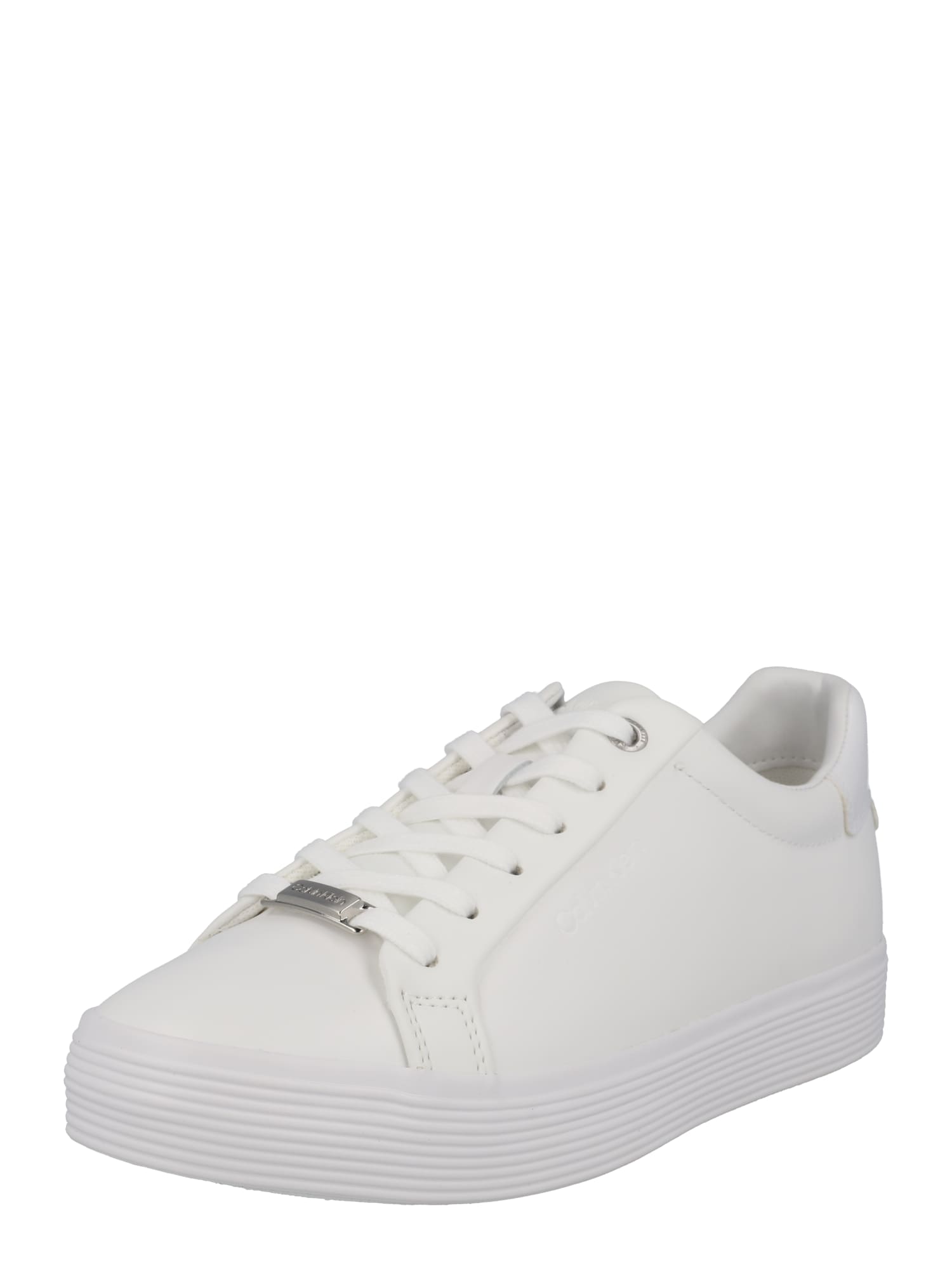 Calvin Klein Nizke superge  bela