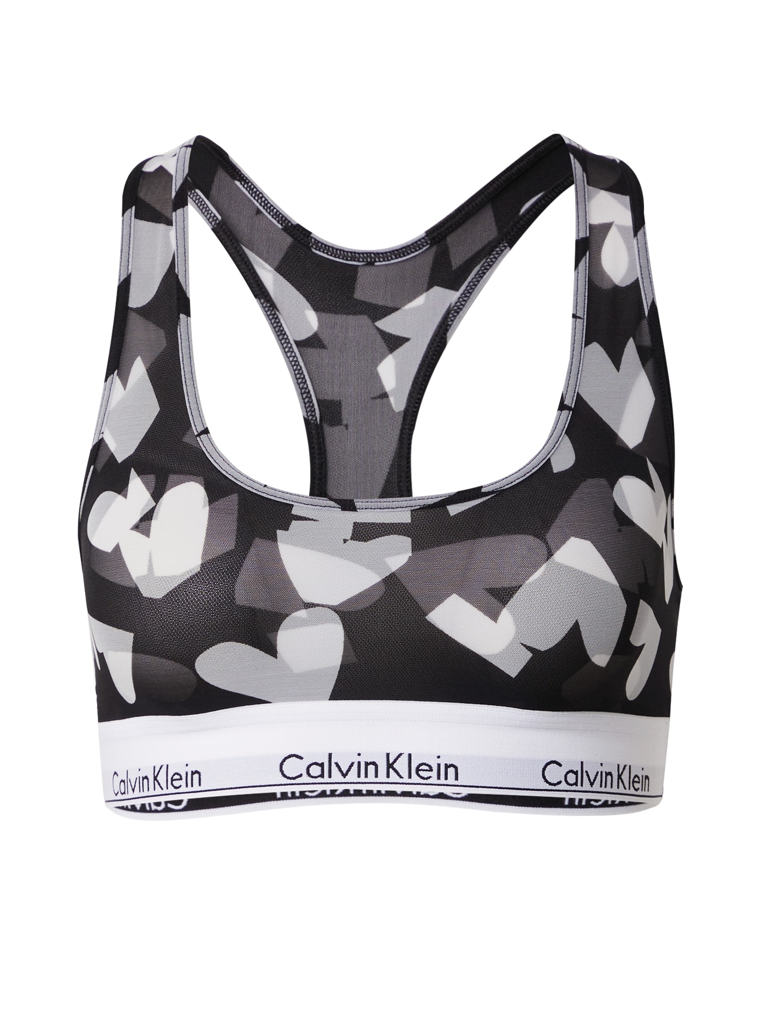 Calvin Klein Underwear Nedrček  siva / temno siva / črna / bela