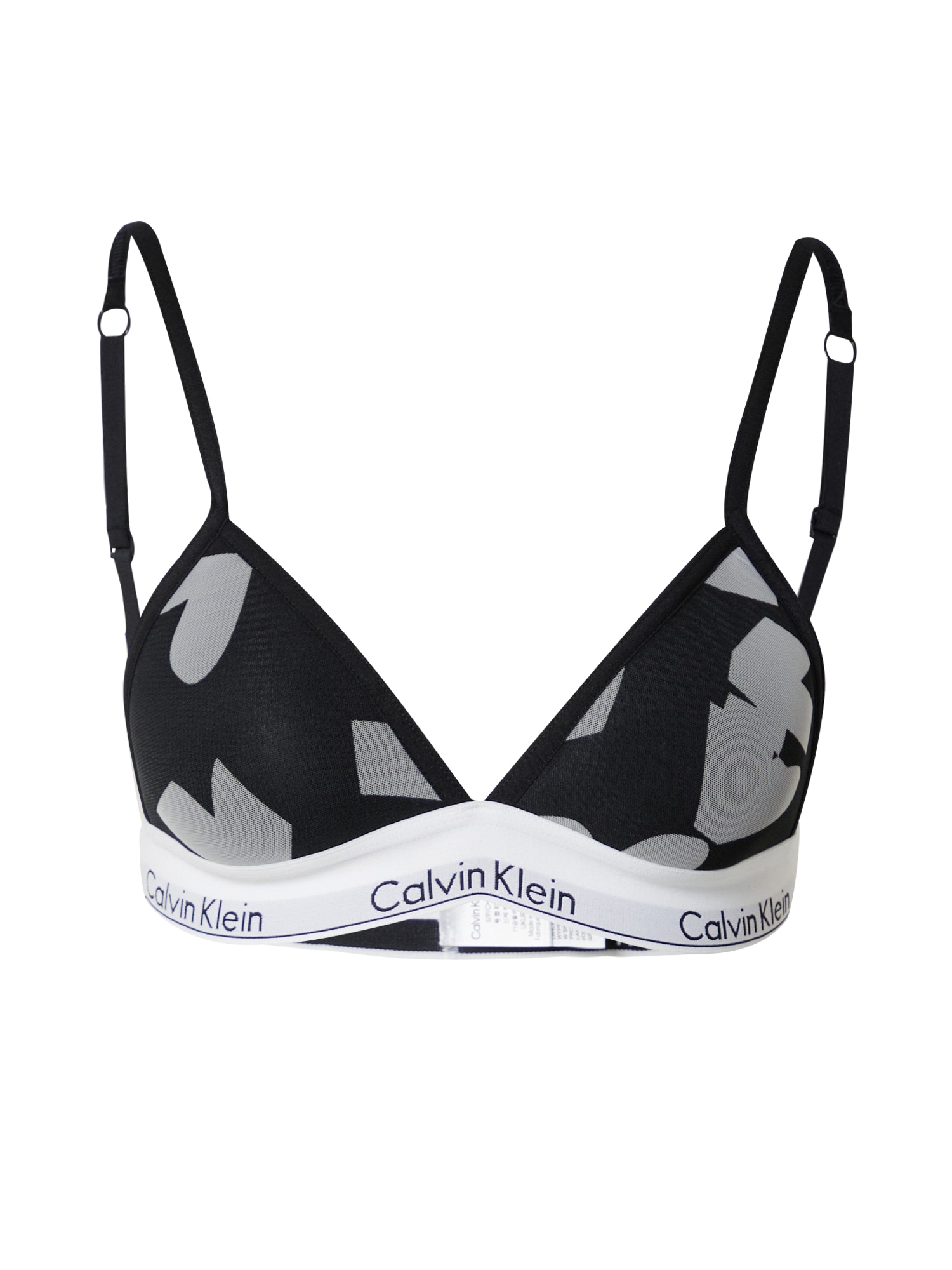 Calvin Klein Underwear Nedrček  svetlo siva / črna / bela
