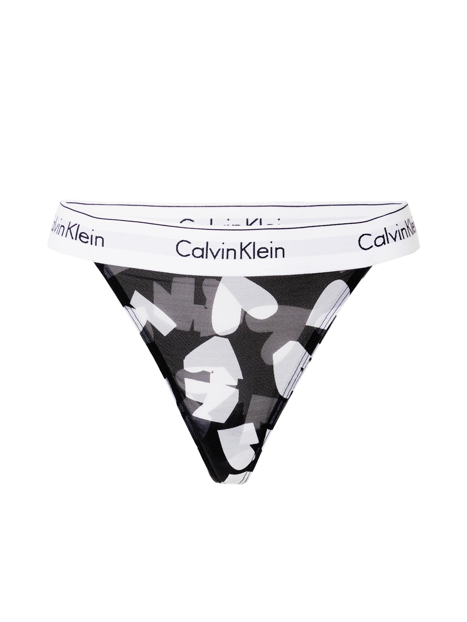 Calvin Klein Underwear Tangice  siva / črna / bela