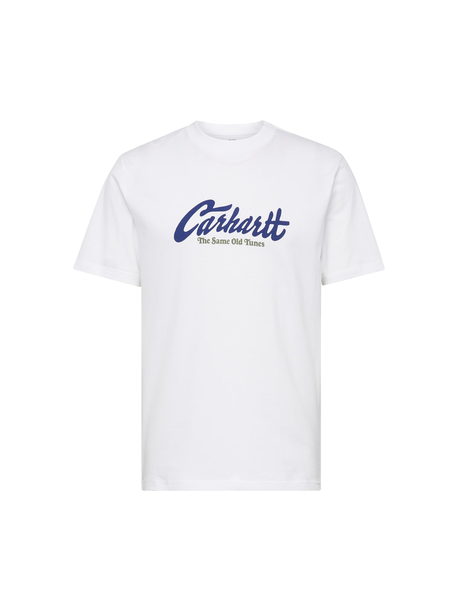 Carhartt WIP Majica 'Old Tunes'  indigo / dimno-siva / bela