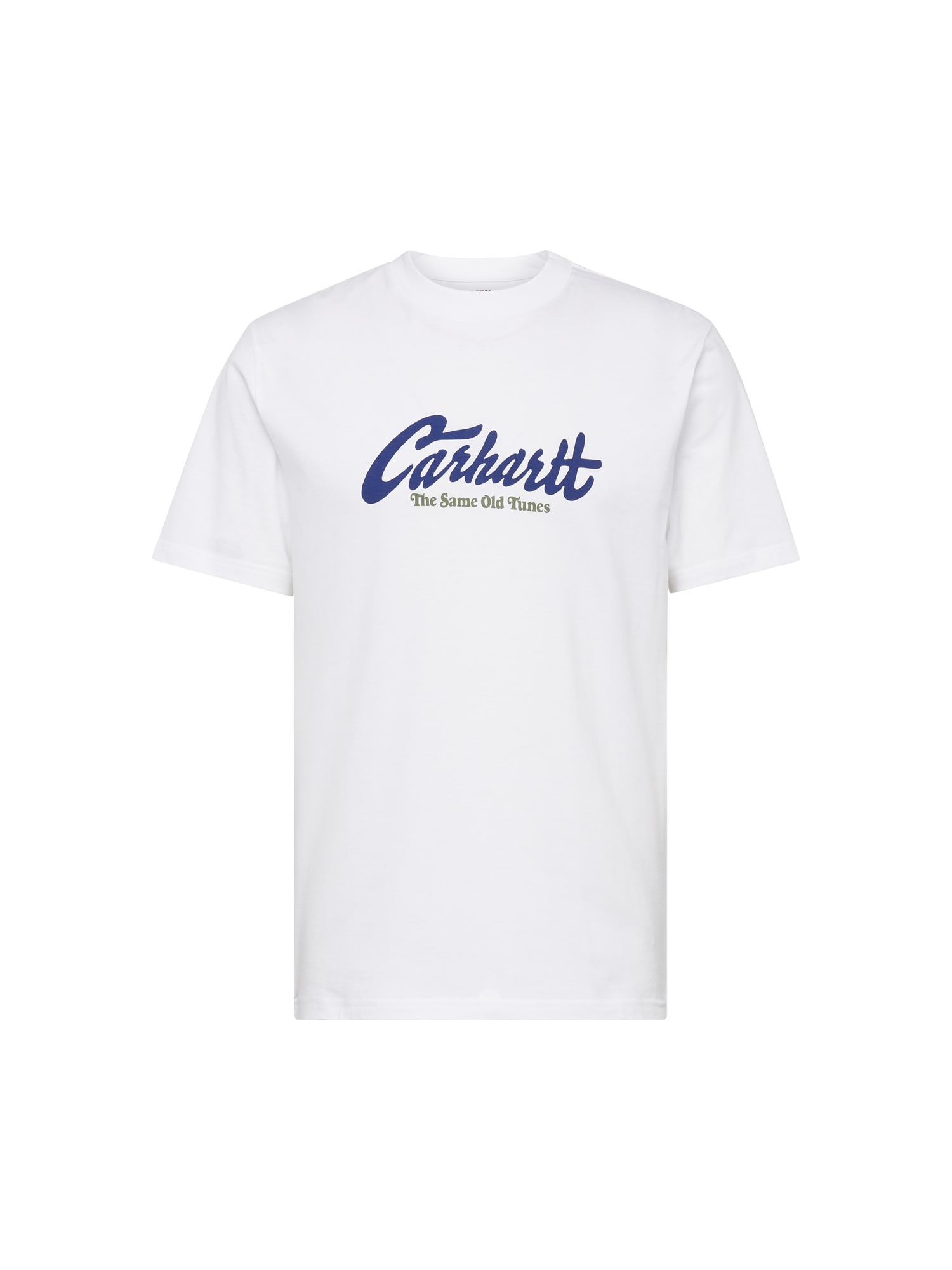 Carhartt WIP Majica 'Old Tunes'  indigo / dimno-siva / bela