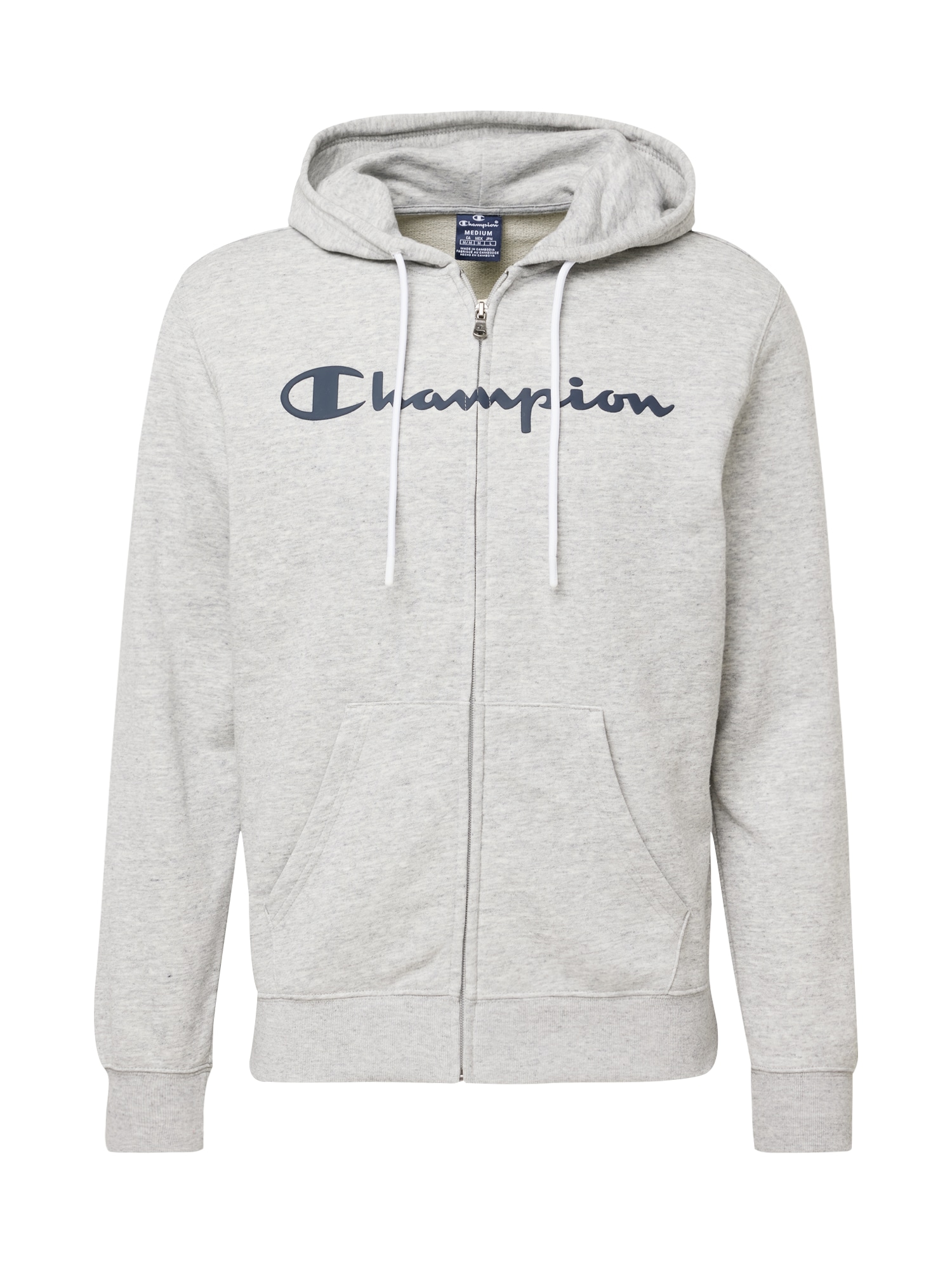Champion Authentic Athletic Apparel Jopa na zadrgo  encijan / pegasto siva