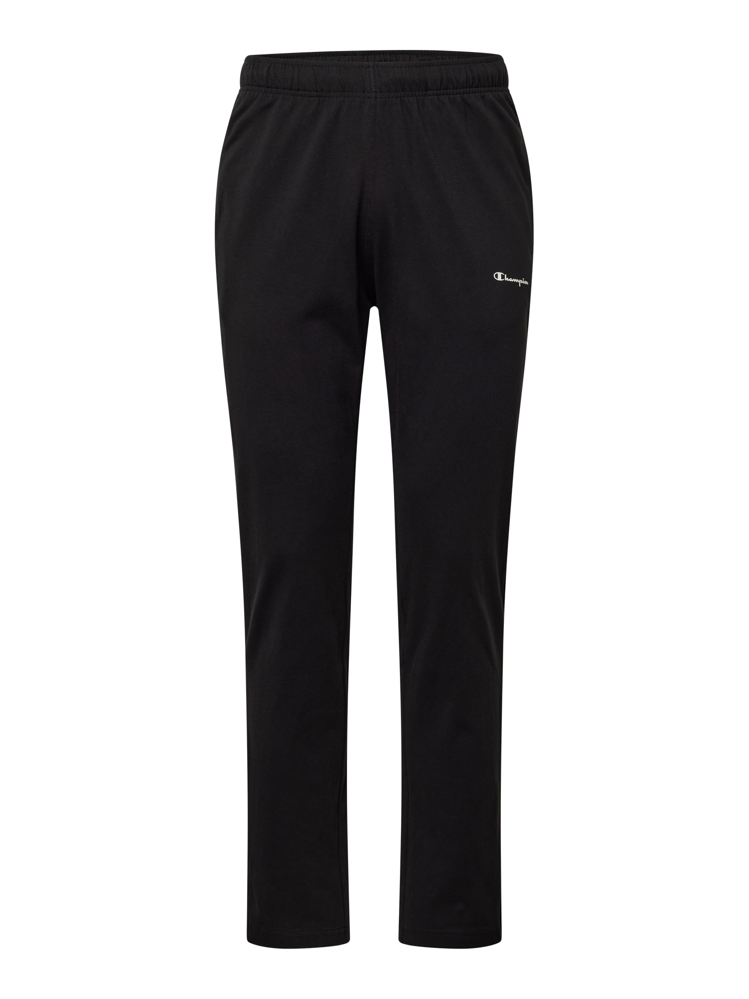 Champion Authentic Athletic Apparel Športne hlače  črna / bela