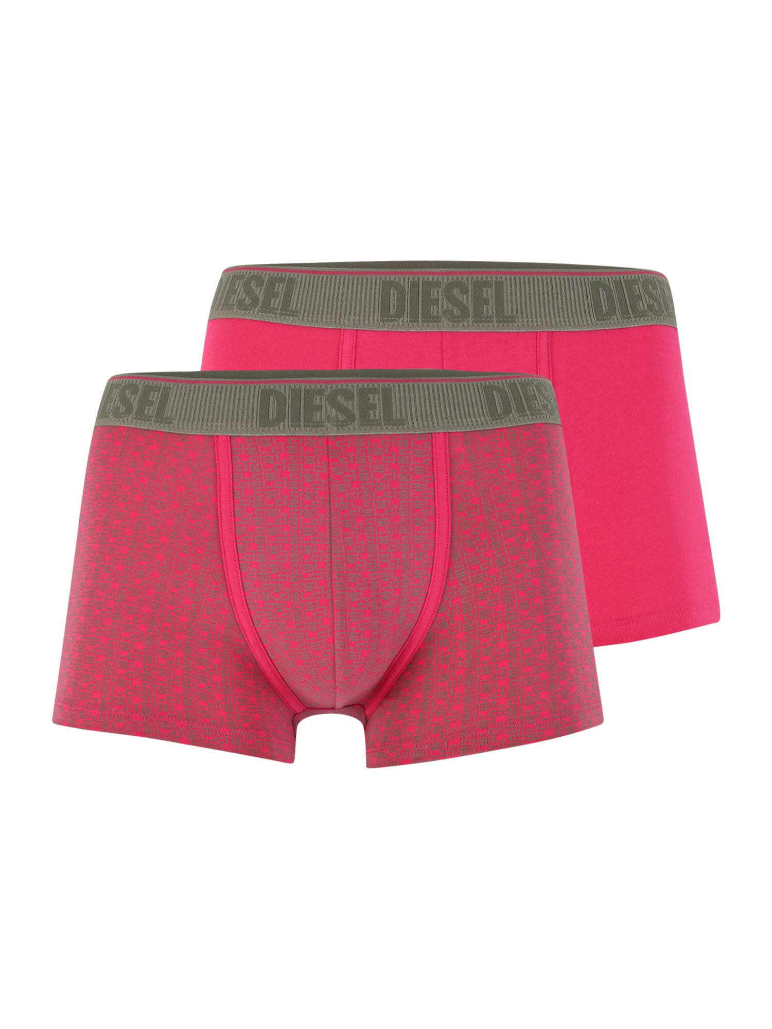 DIESEL Boksarice 'DAMIEN'  temno siva / roza